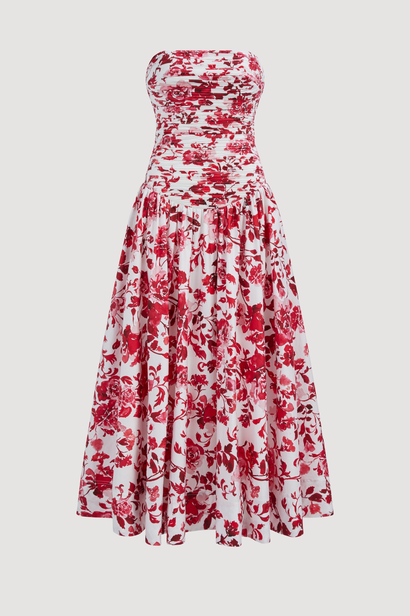 Marigold Midi Dress | Rose Ink Red | Aje Aje International Marigold Midi Dress | Rose Ink Red | Aje Aje International