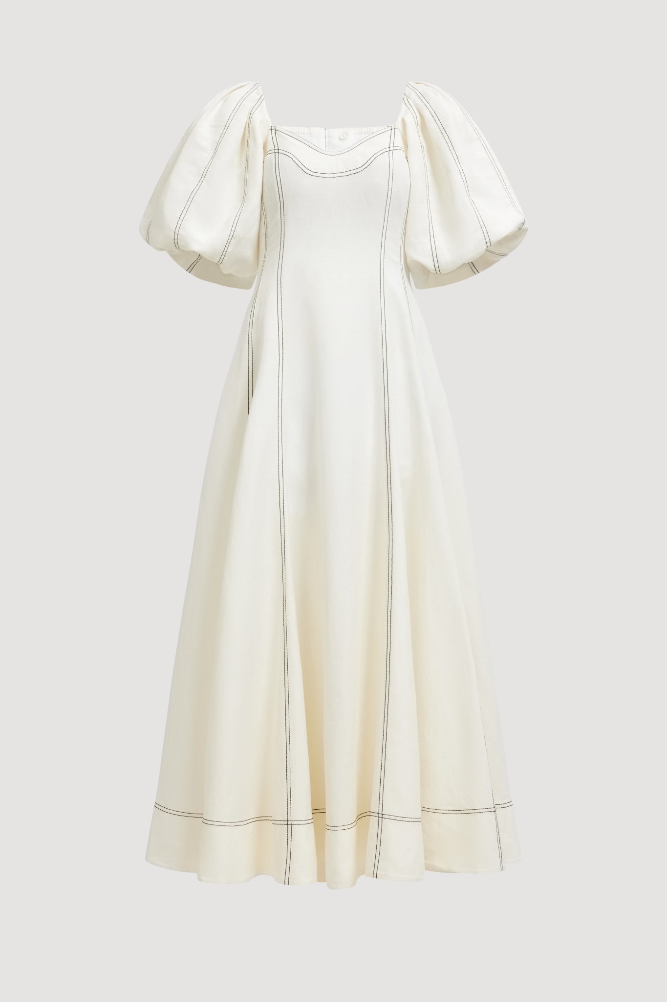 moderna dresses Buy Aje Neutral Moderna Mini Dress in Linen Blend For Women Online
