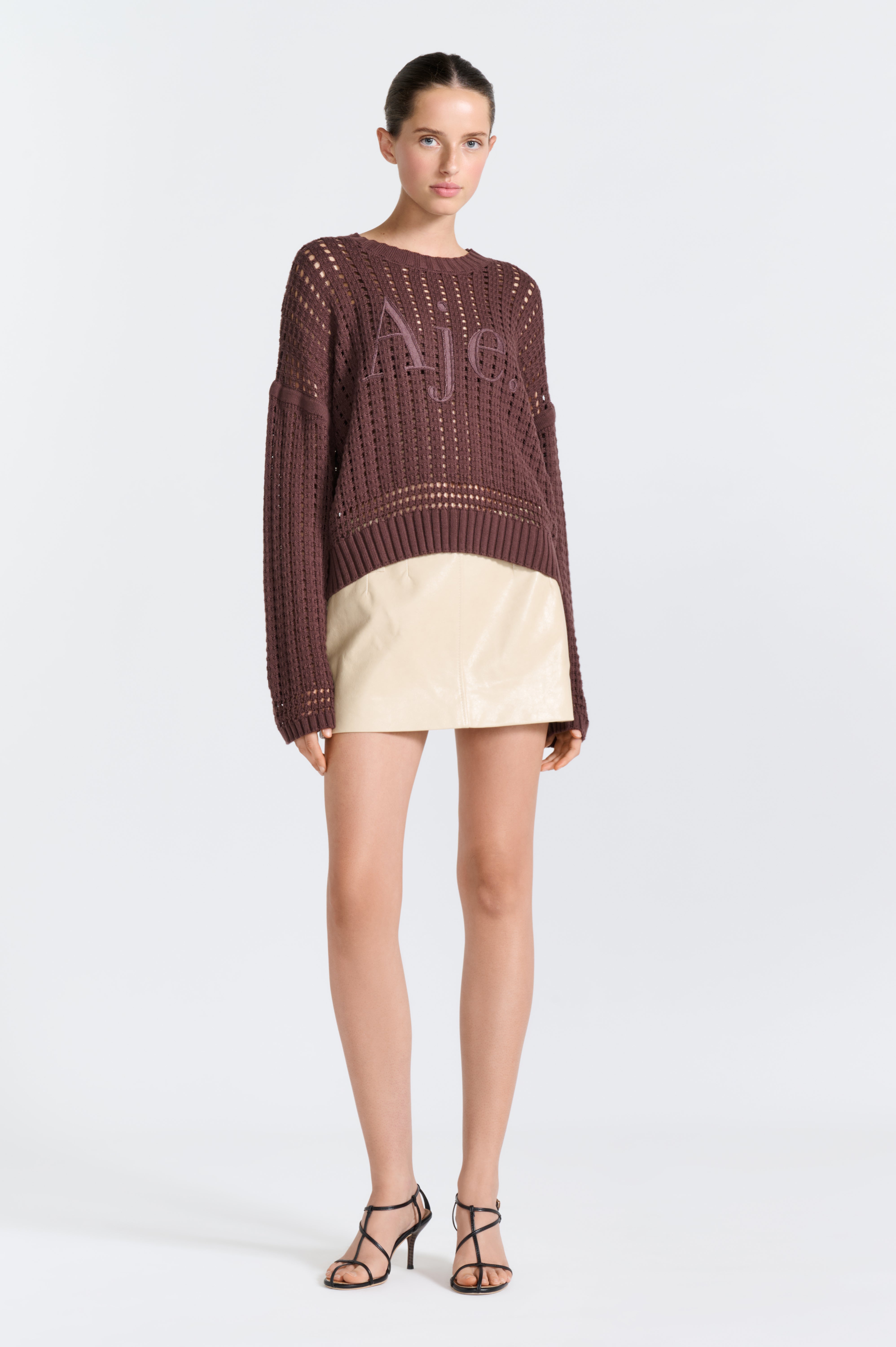 Aven Logo Knit Jumper