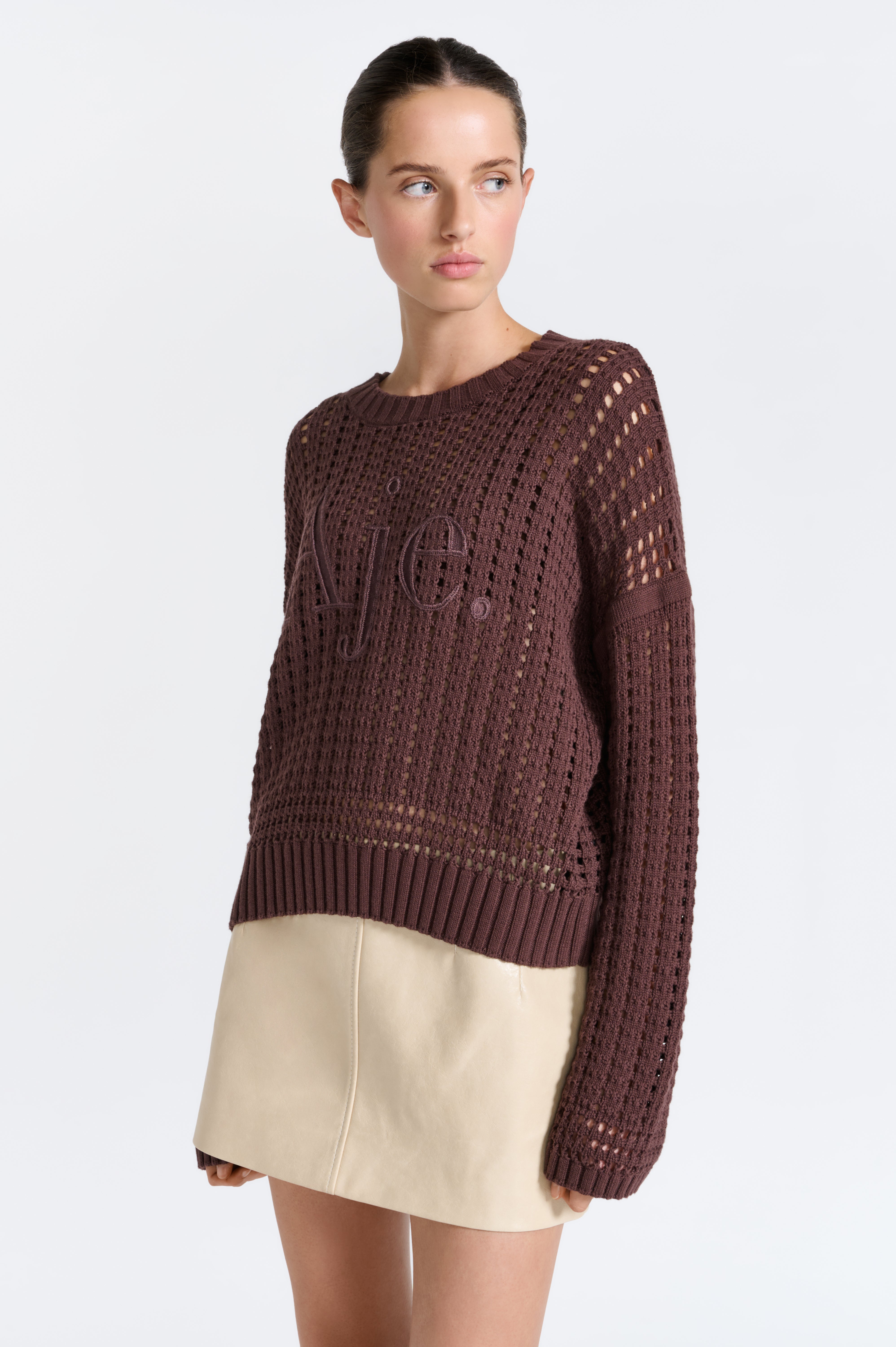 Aven Logo Knit Jumper