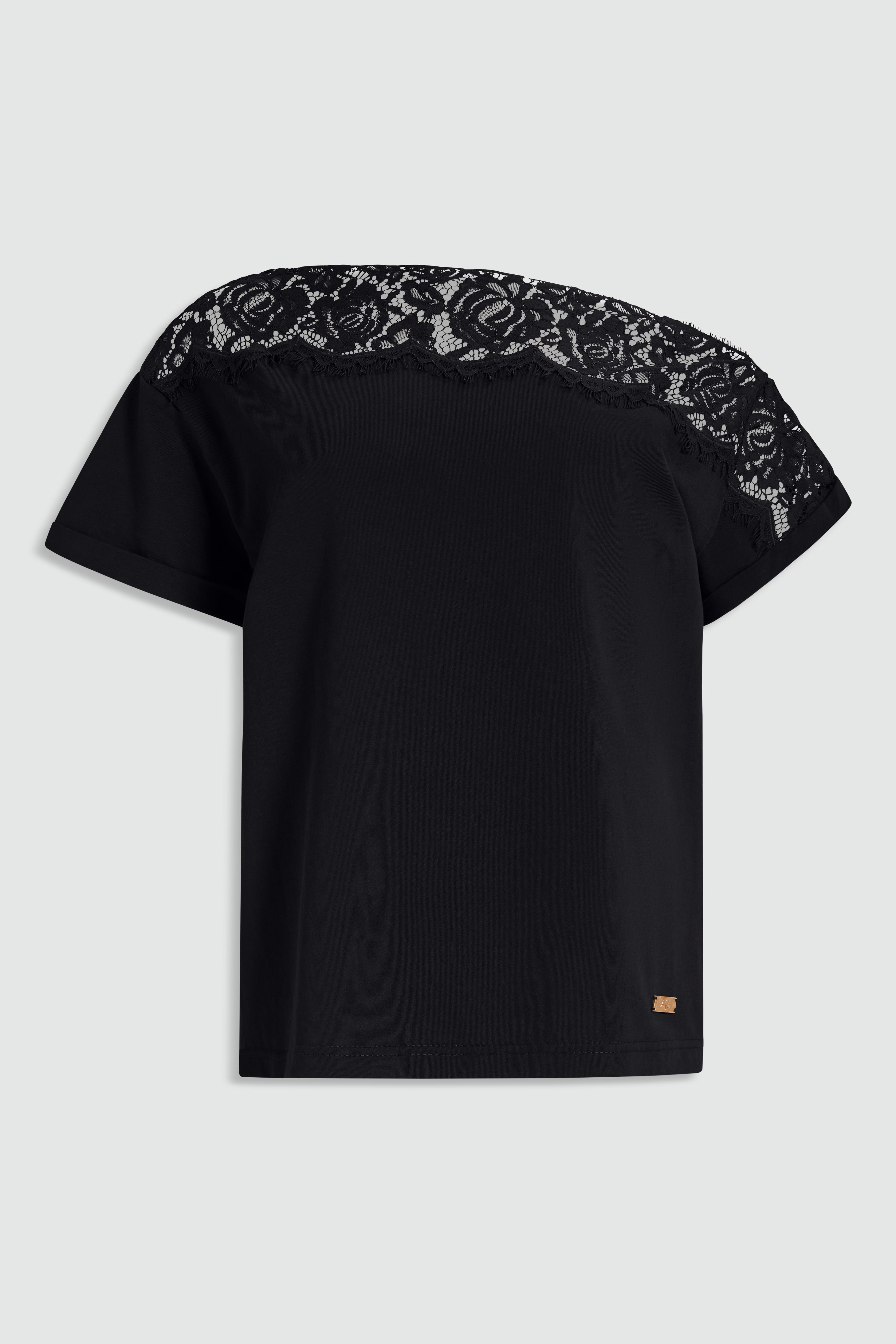 Ivana Lace Neck Tee