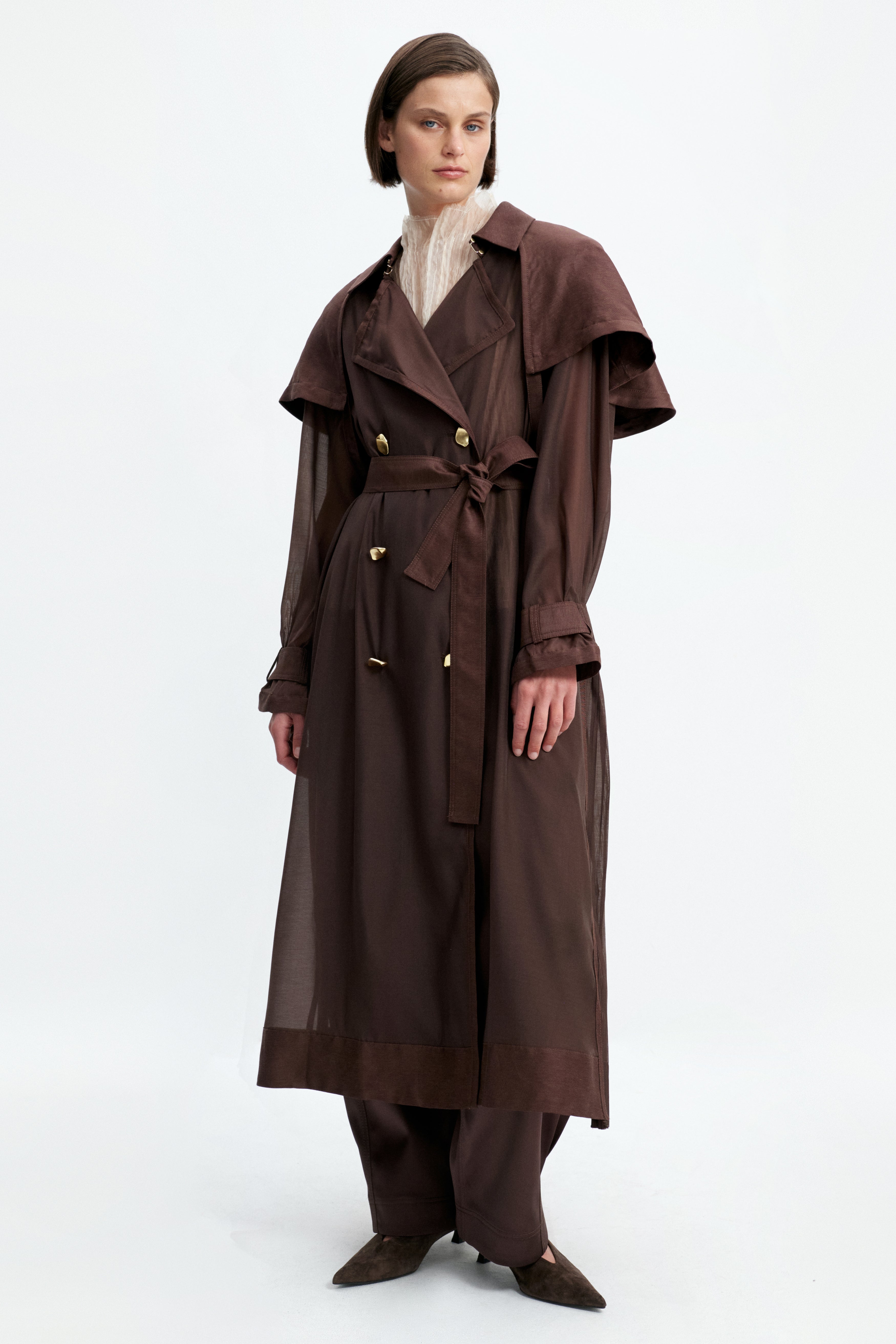 Whisper Trench Coat