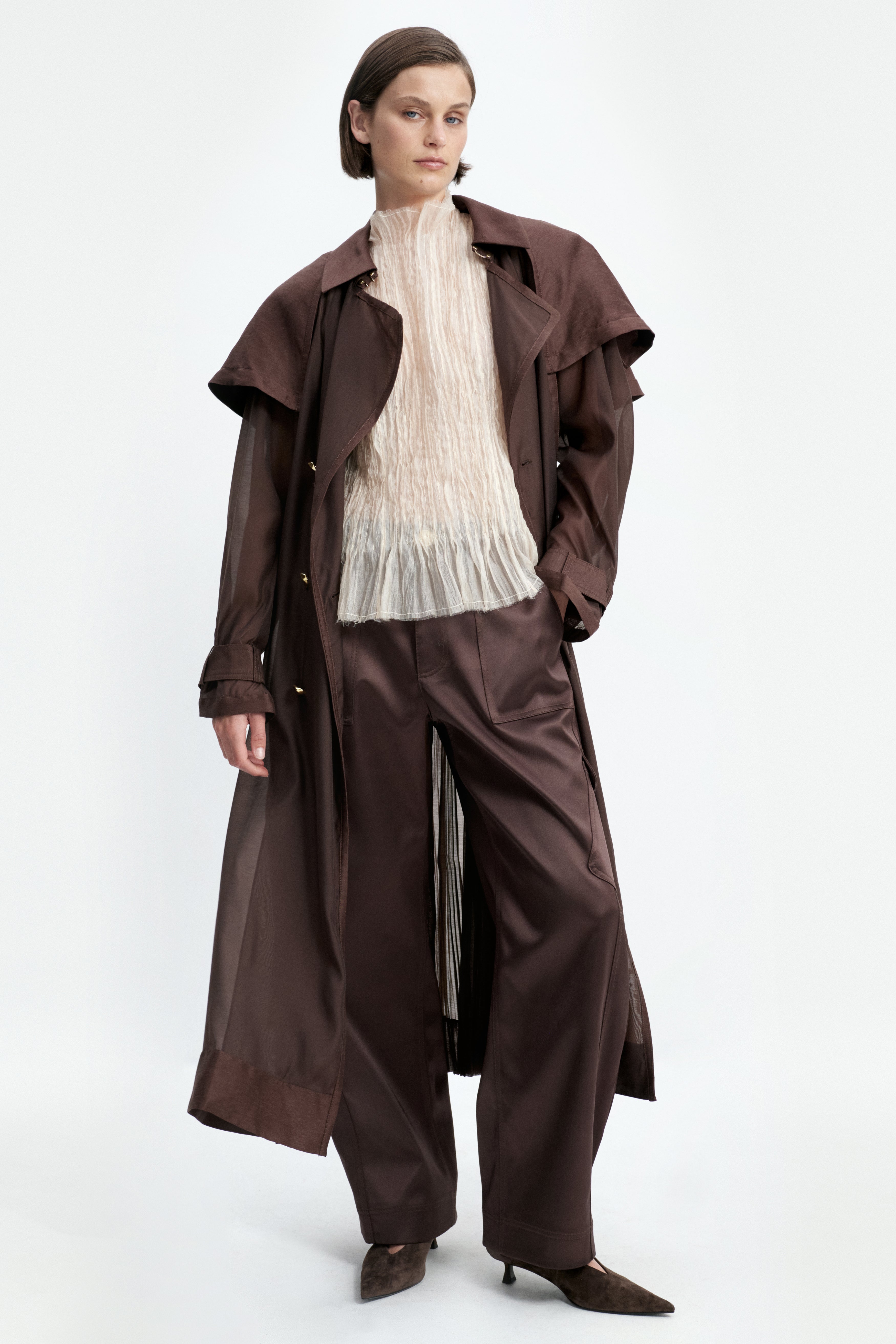 Whisper Trench Coat