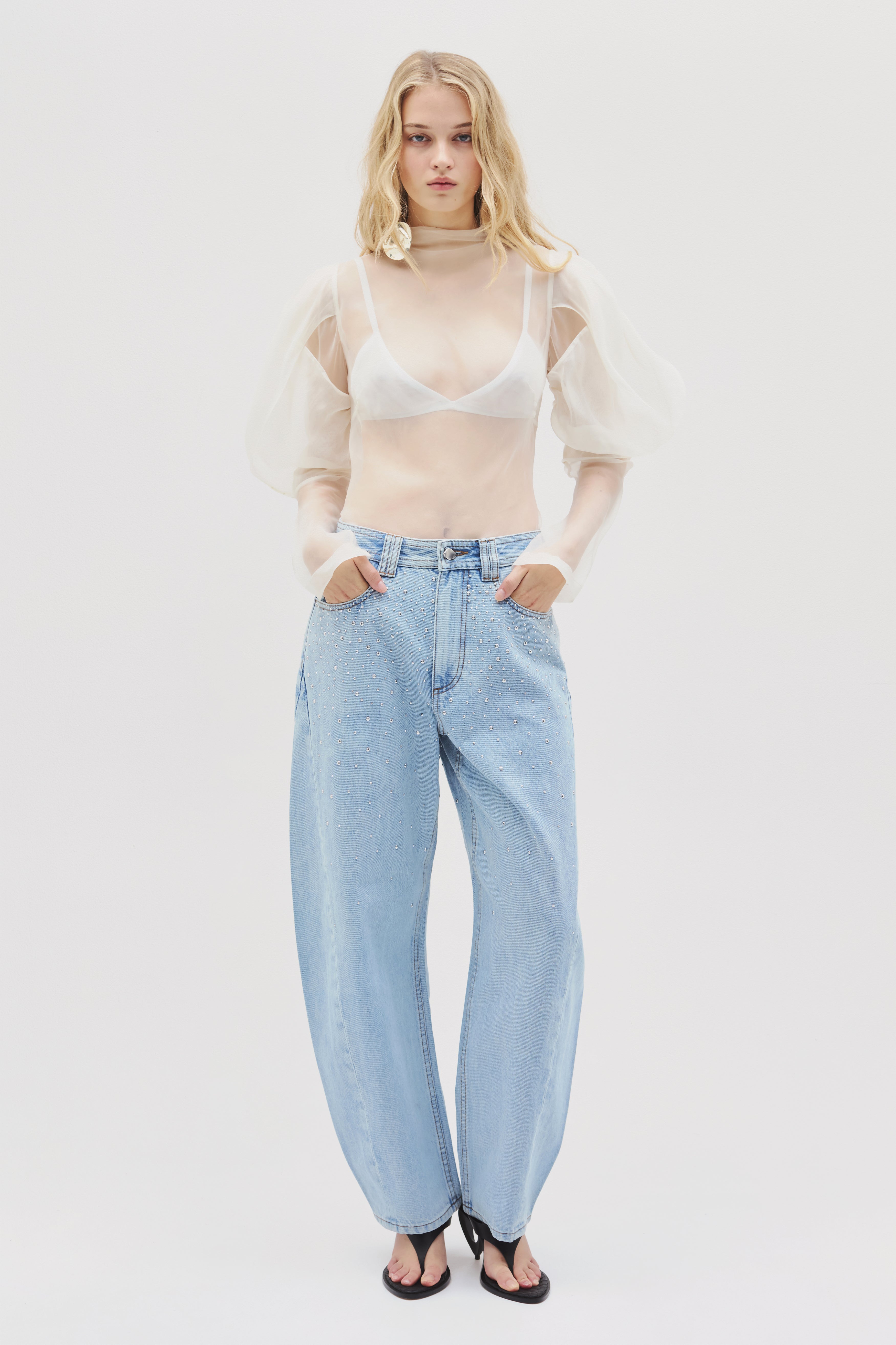 Lucina Barrel Denim Jean