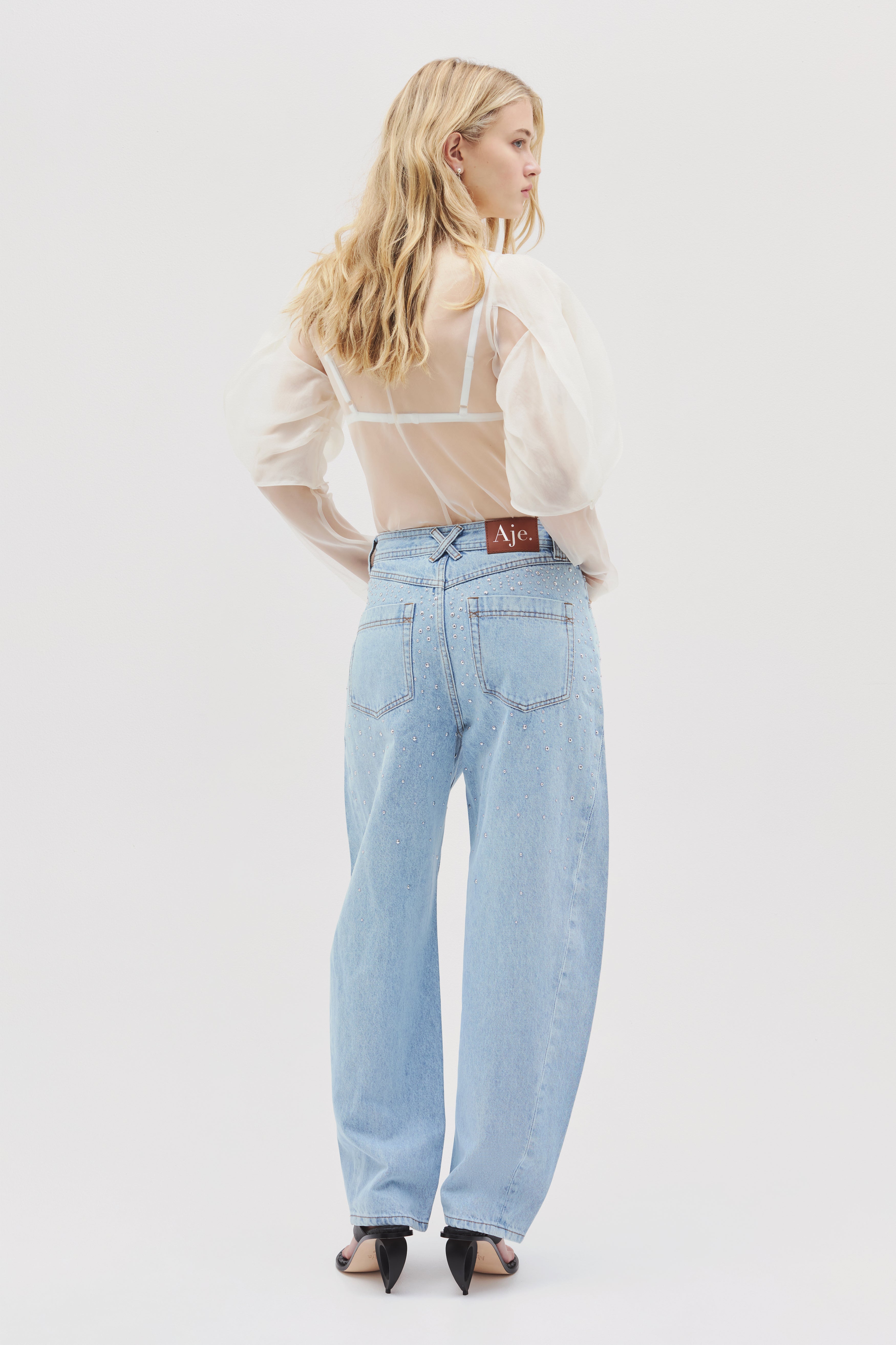 Lucina Barrel Denim Jean