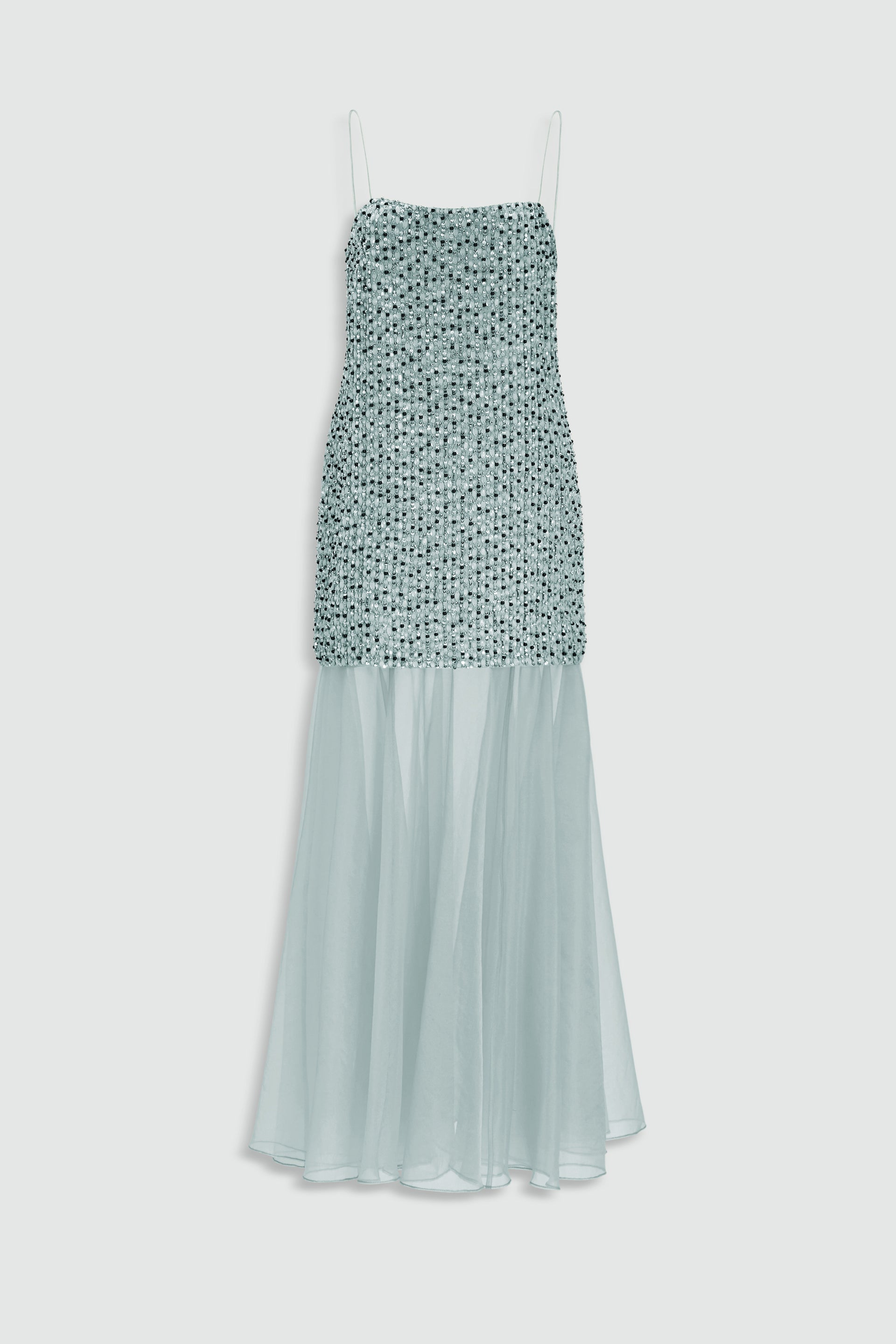 spell magnolia midi dress | Seastone Lightweight rayon shell KissProm Charming Mermaid Cowl Color:GREEN PALM LEAF details:Modest