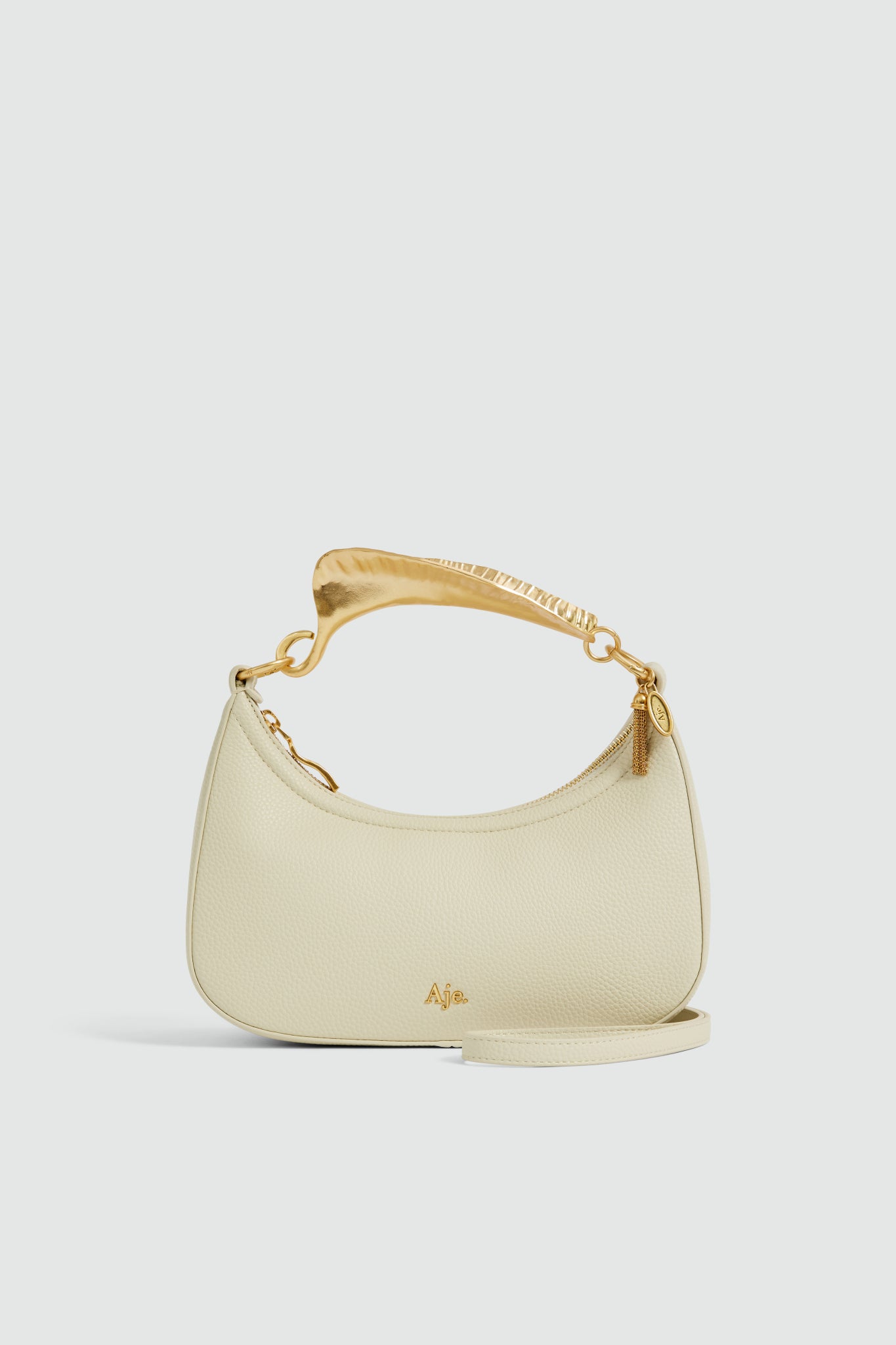 Leaf Texture Top Handle Bag