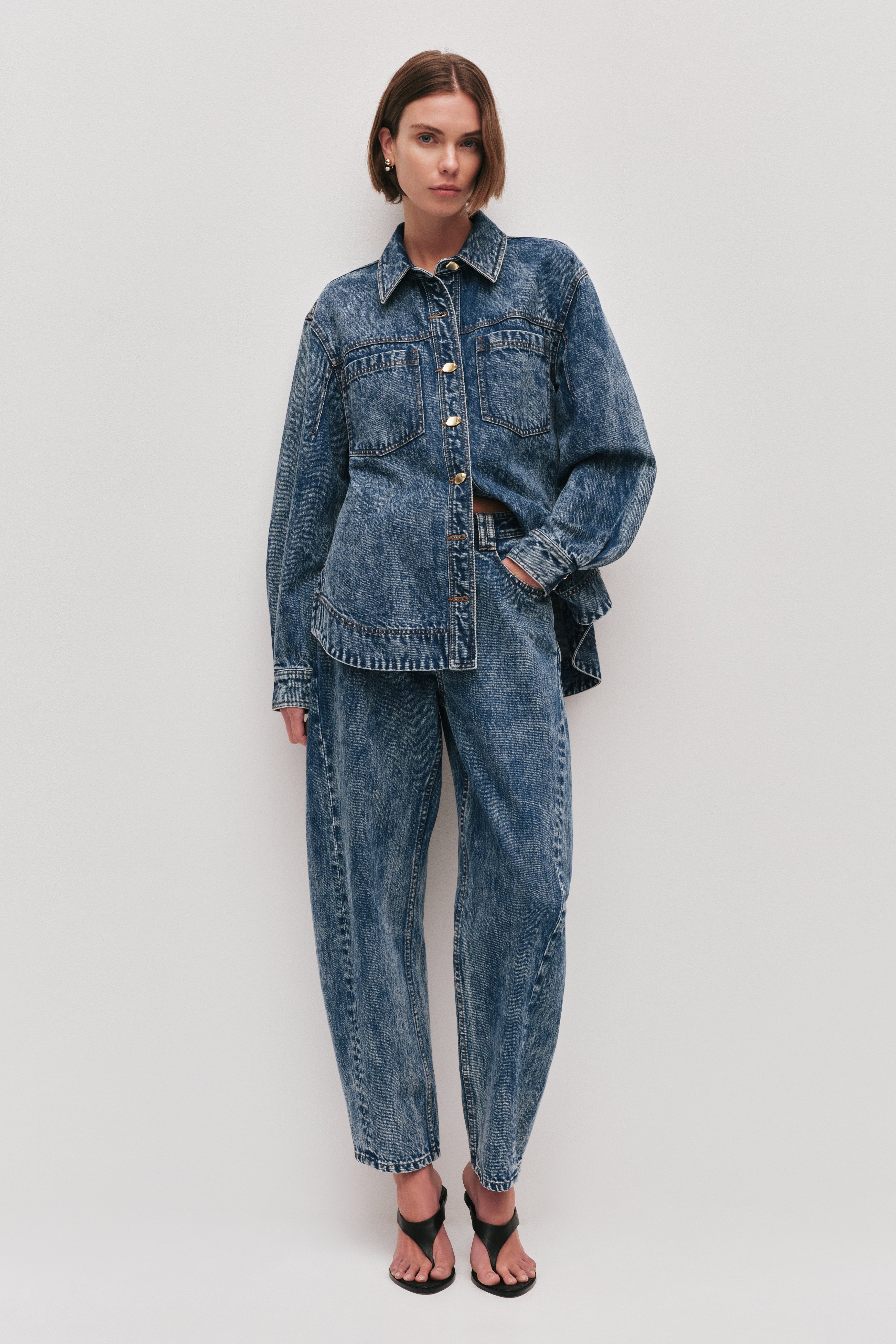 Angelina Denim Shirt