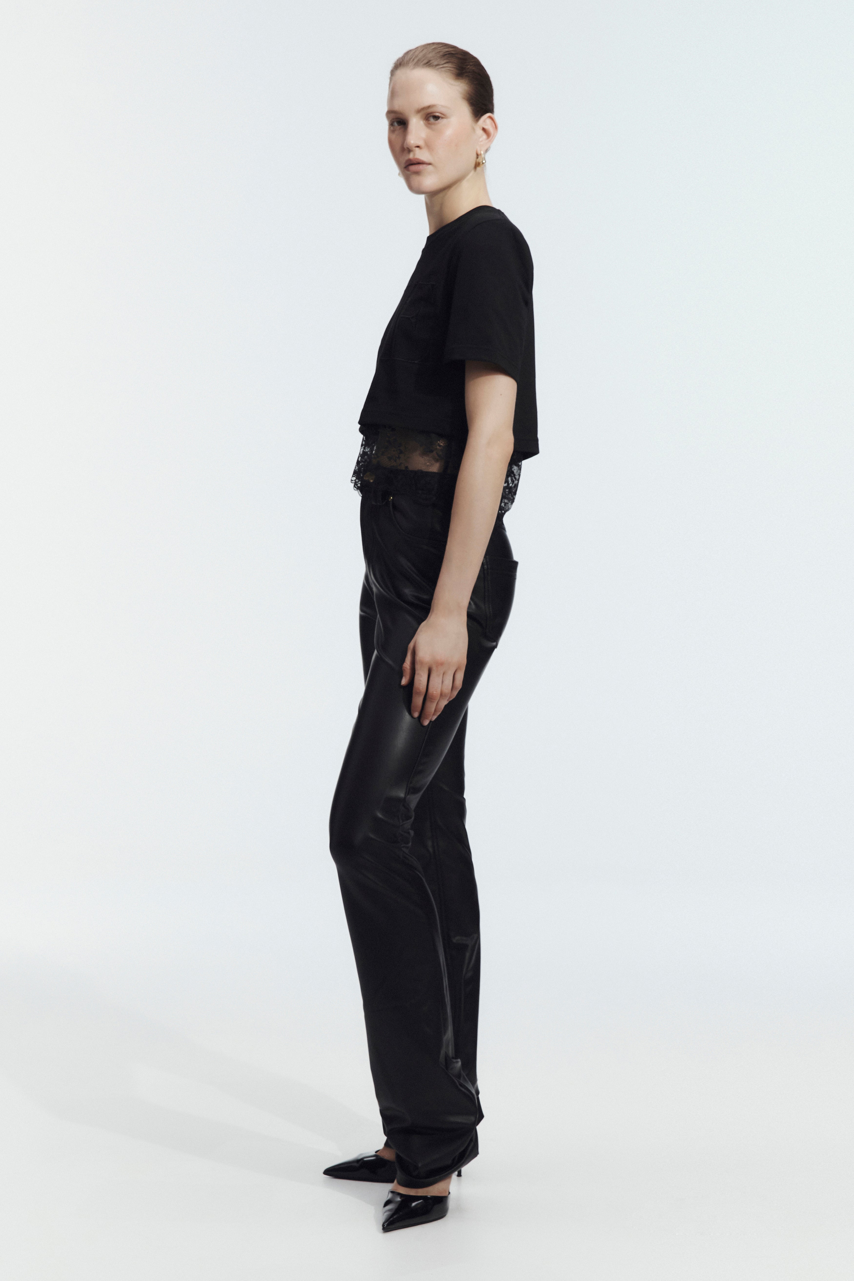 Kayla Lace Underlay Tee