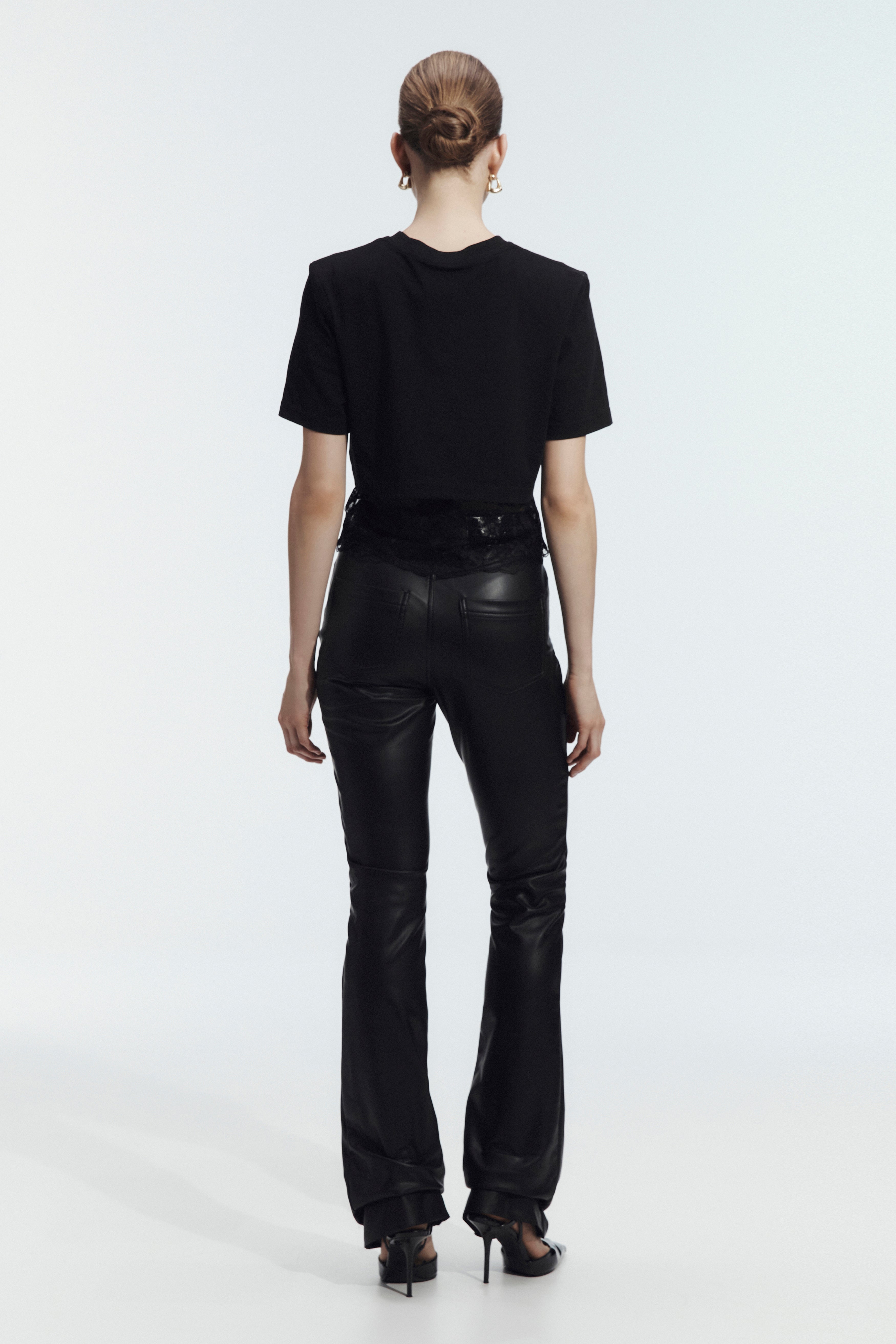 Kayla Lace Underlay Tee