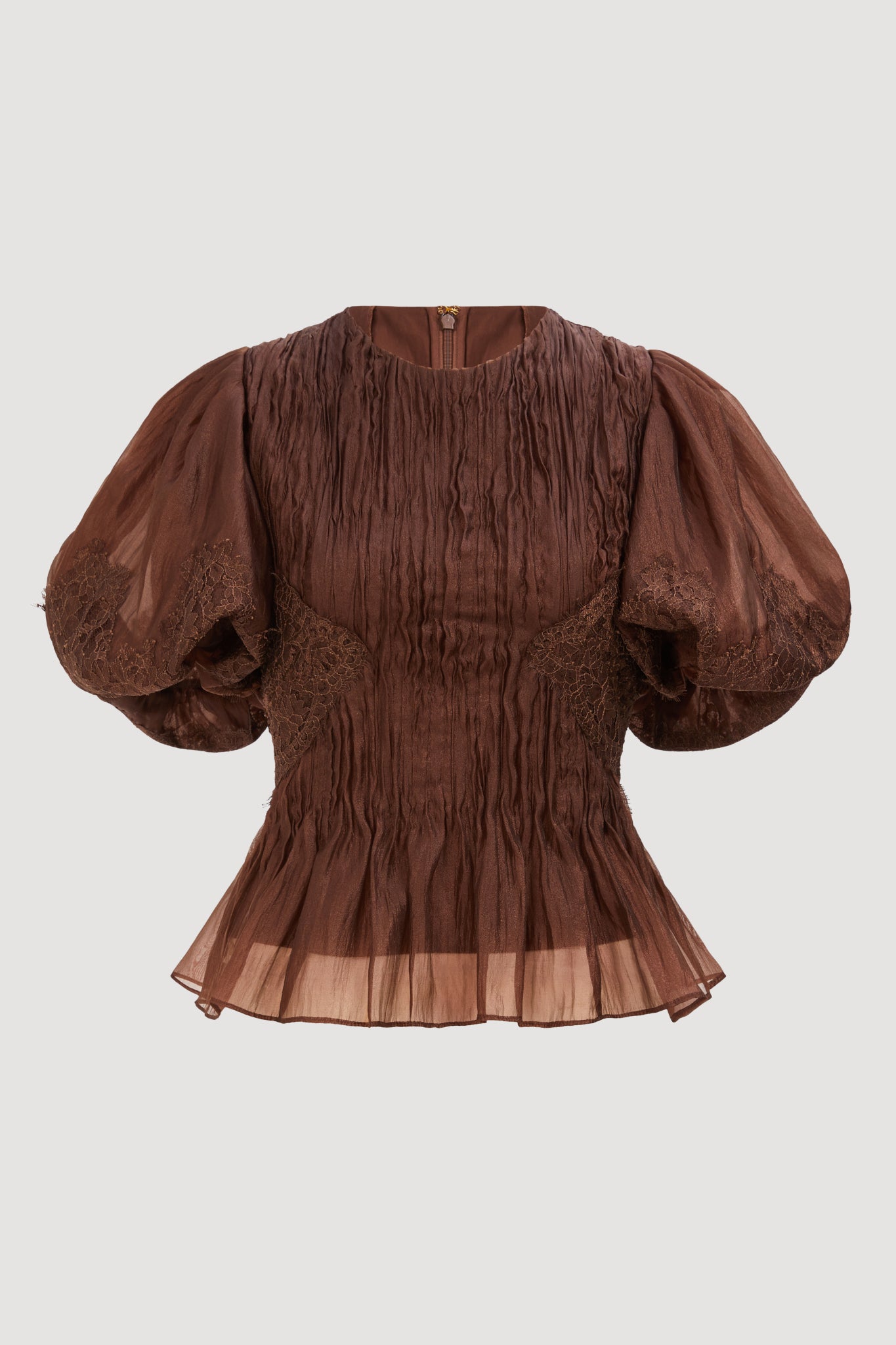 Ophelia Lace Top | Chocolate | Aje – Aje ROW