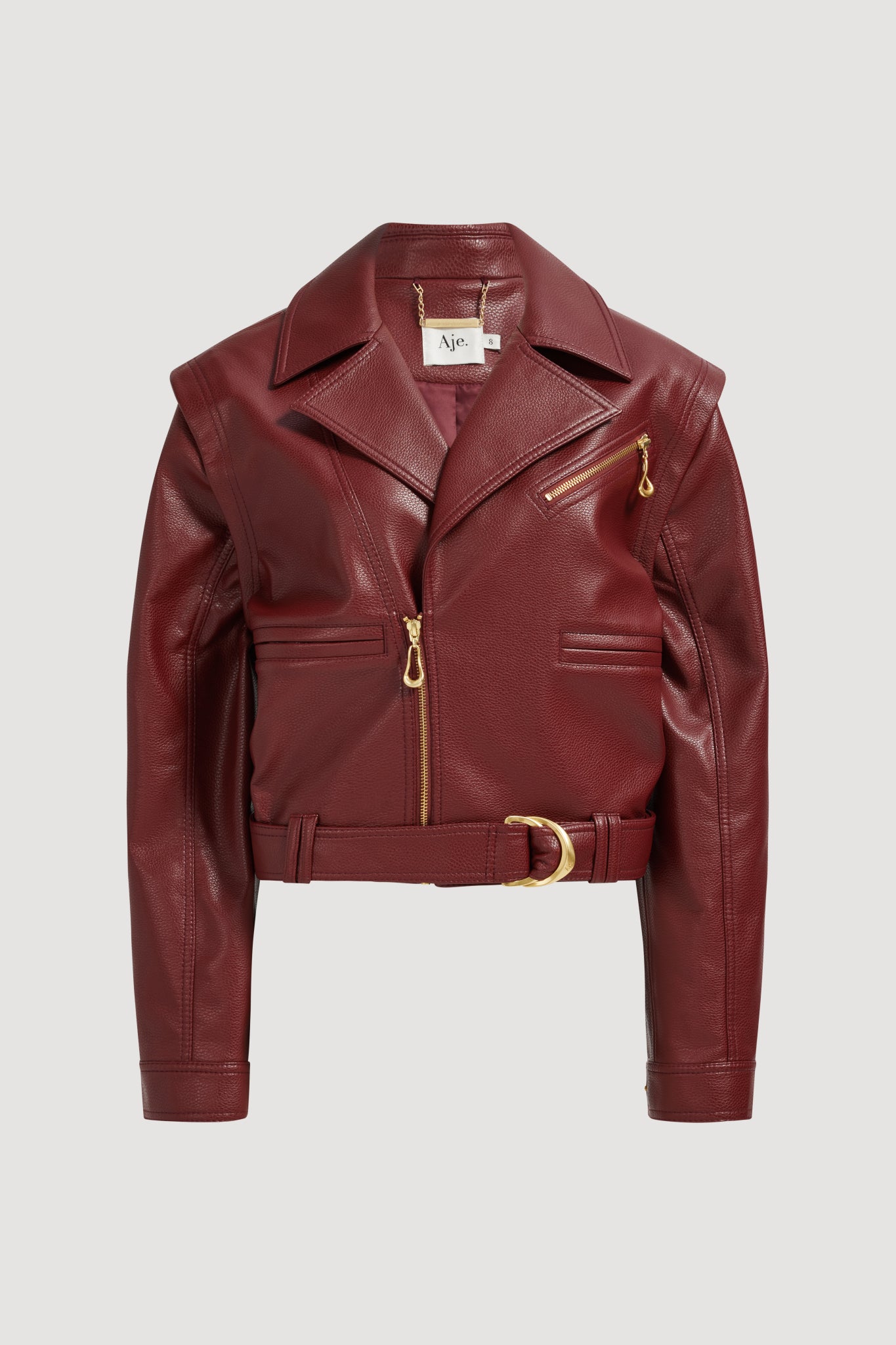 Preston Mini Skirt | Mahogany | Aje – Aje International