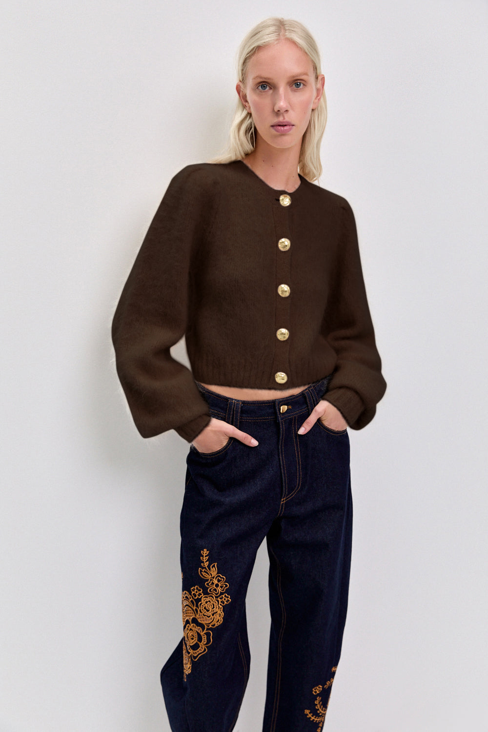 Renee Fluffy Cardigan