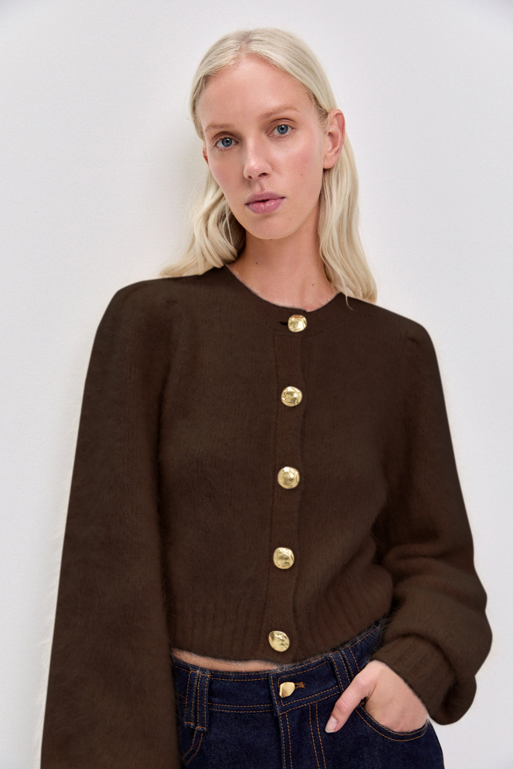 Renee Fluffy Cardigan