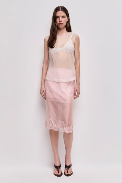 Ophelia Lace Skirt | Tea Blossom | Aje – Aje International