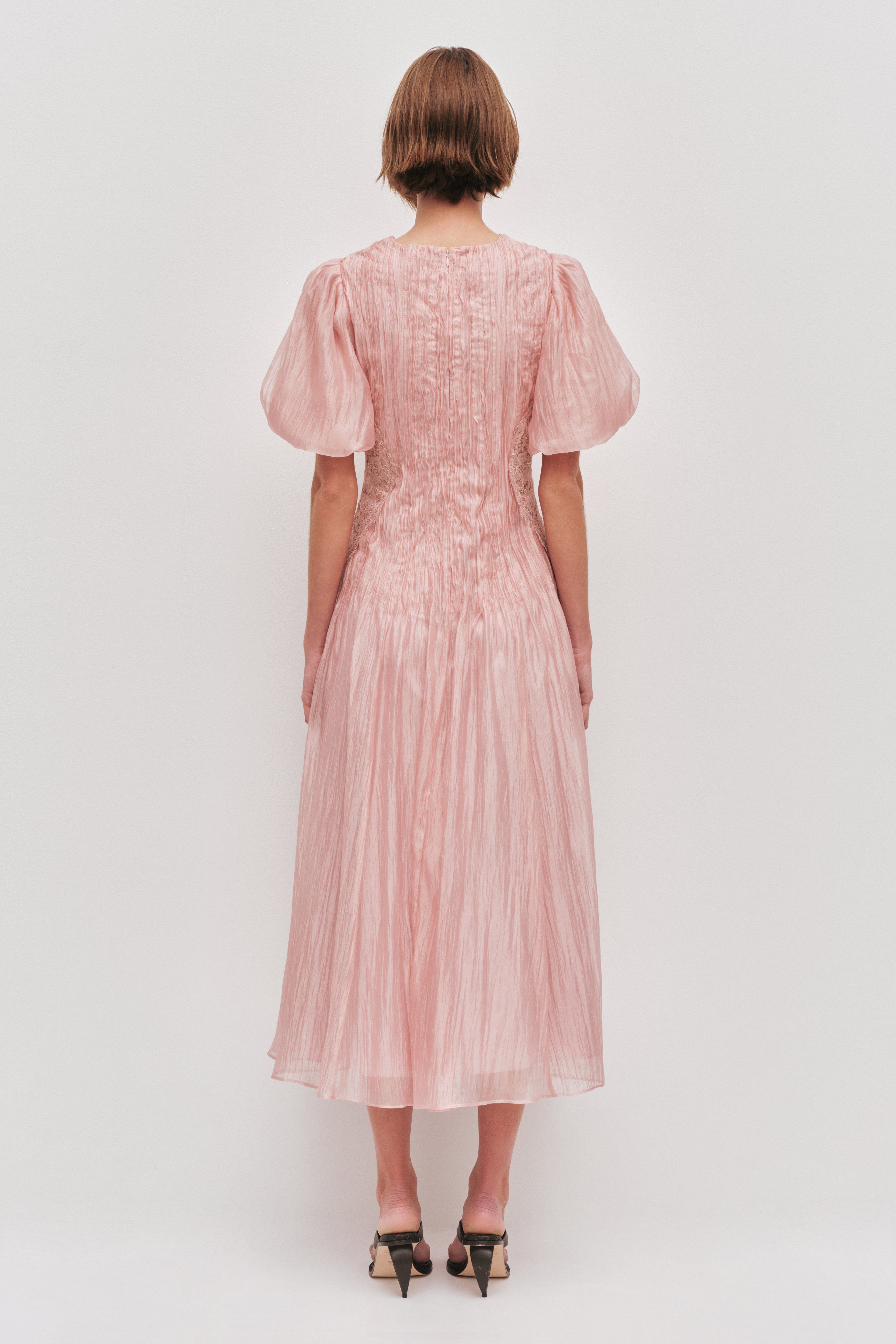 Ophelia Lace Midi Dress