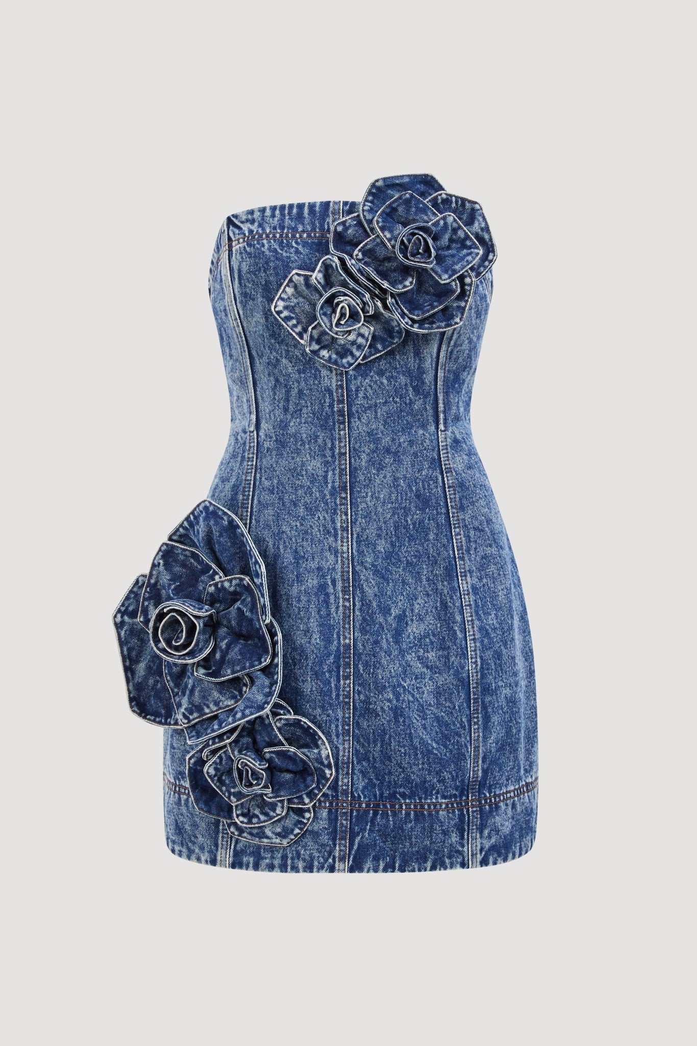 Angelina Denim Mini Dress