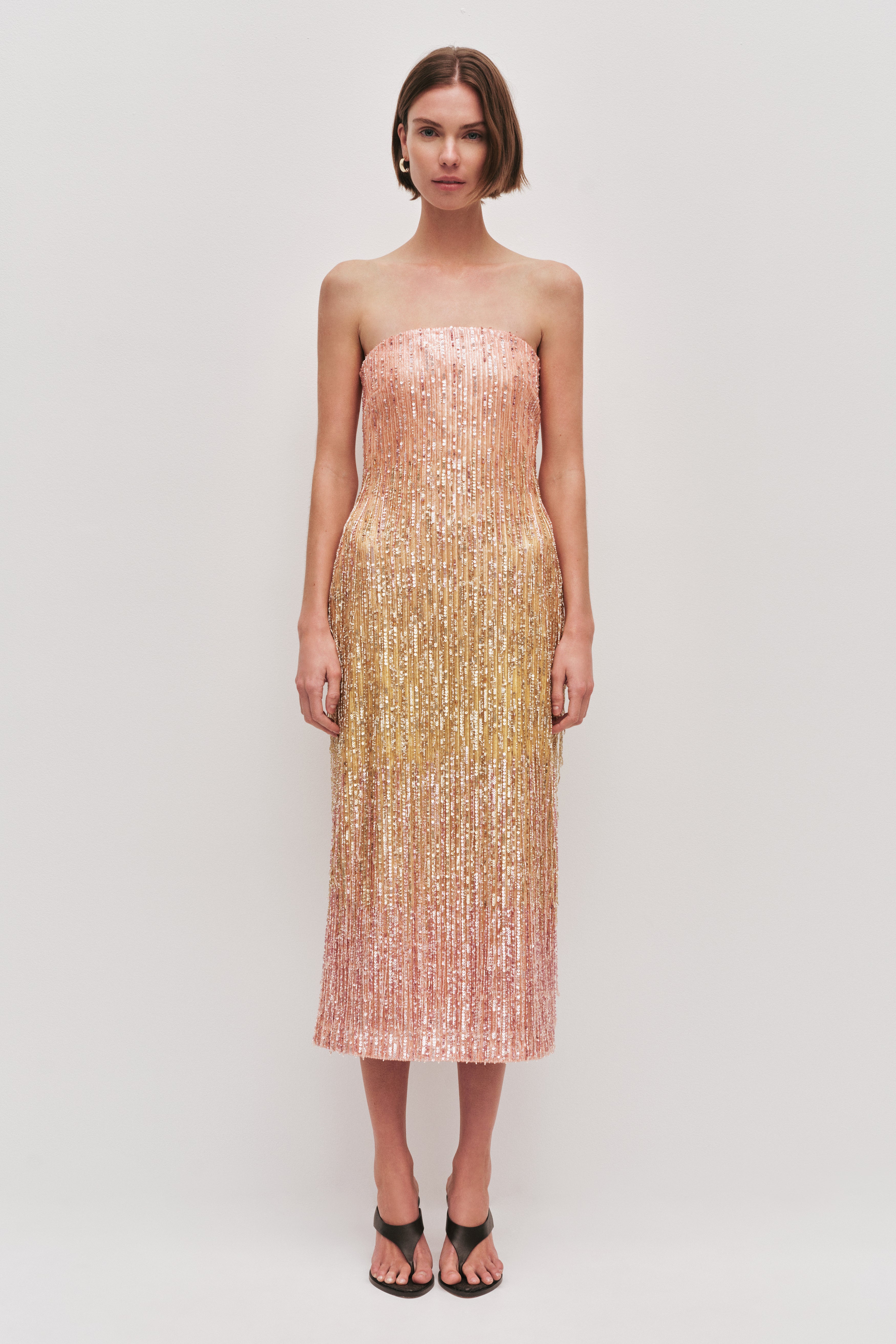 aje gold sequin dress 18 Aje Gold Wedding Dress ideas