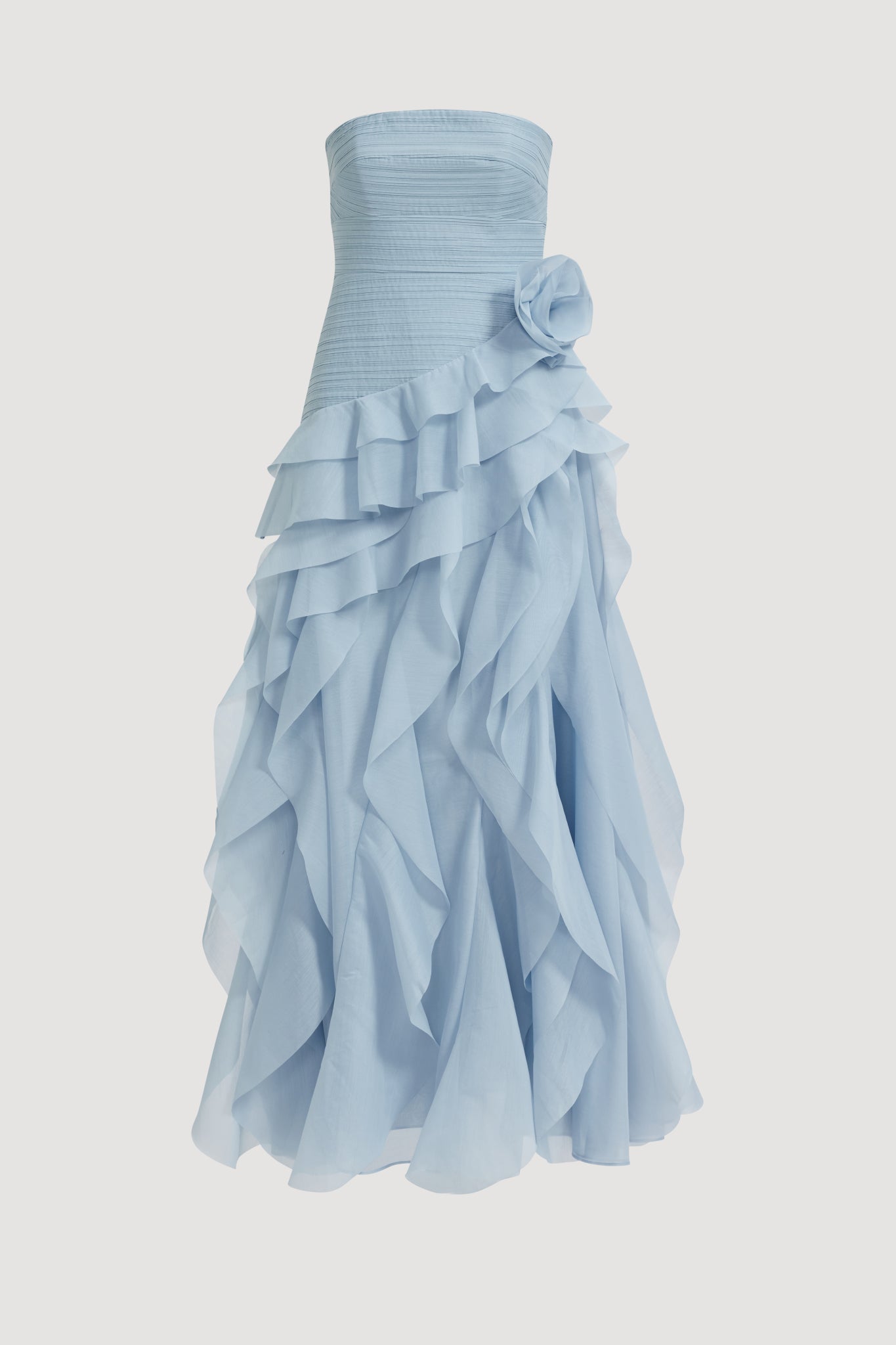 Canyon Gown | Cloud Blue | Aje Aje International Canyon Gown | Cloud Blue | Aje Aje International
