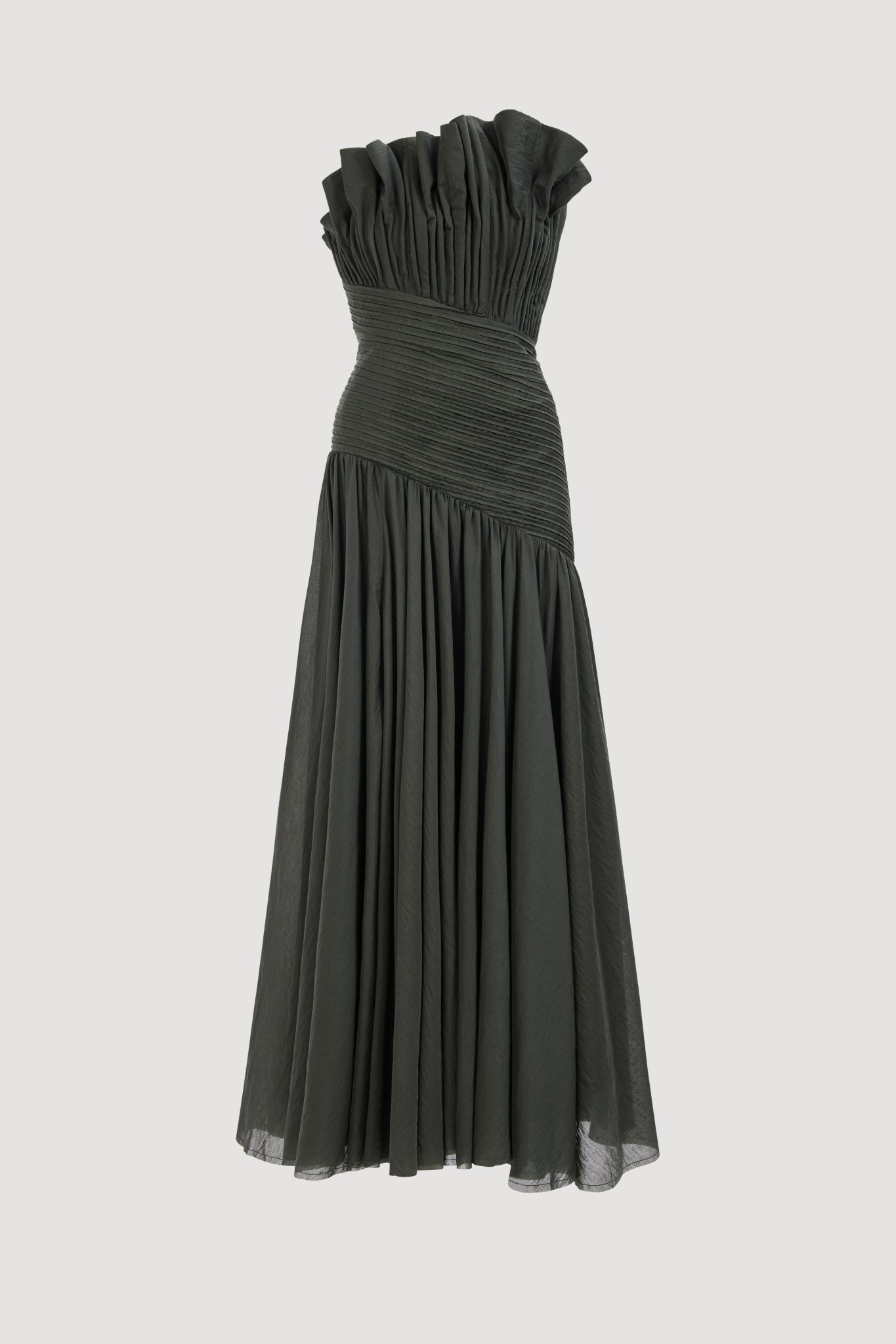 Aquiline Gown | Hunter Green | Aje Aje International Aquiline Gown | Hunter Green | Aje Aje International
