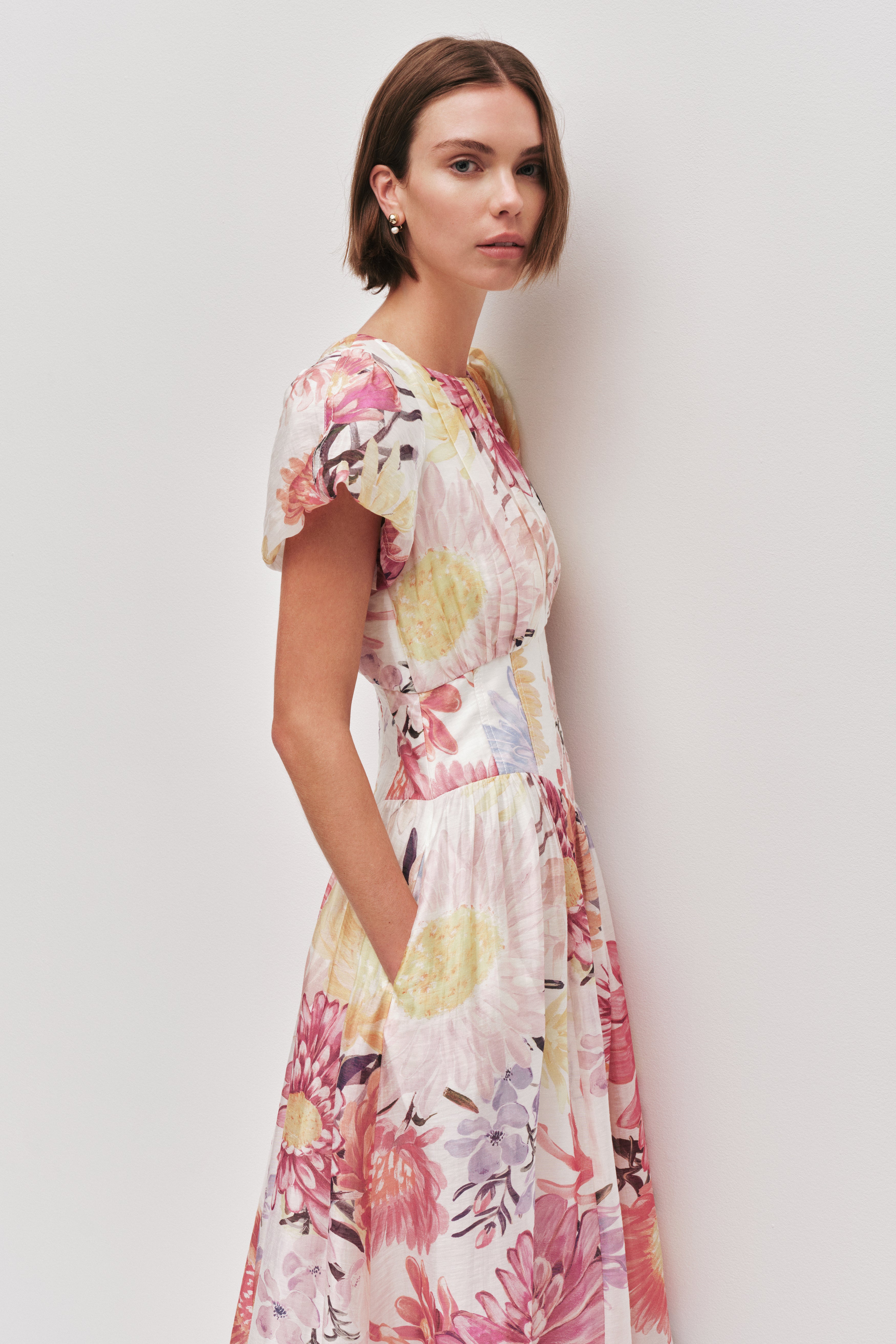 Bexley Midi Dress | Native Floral