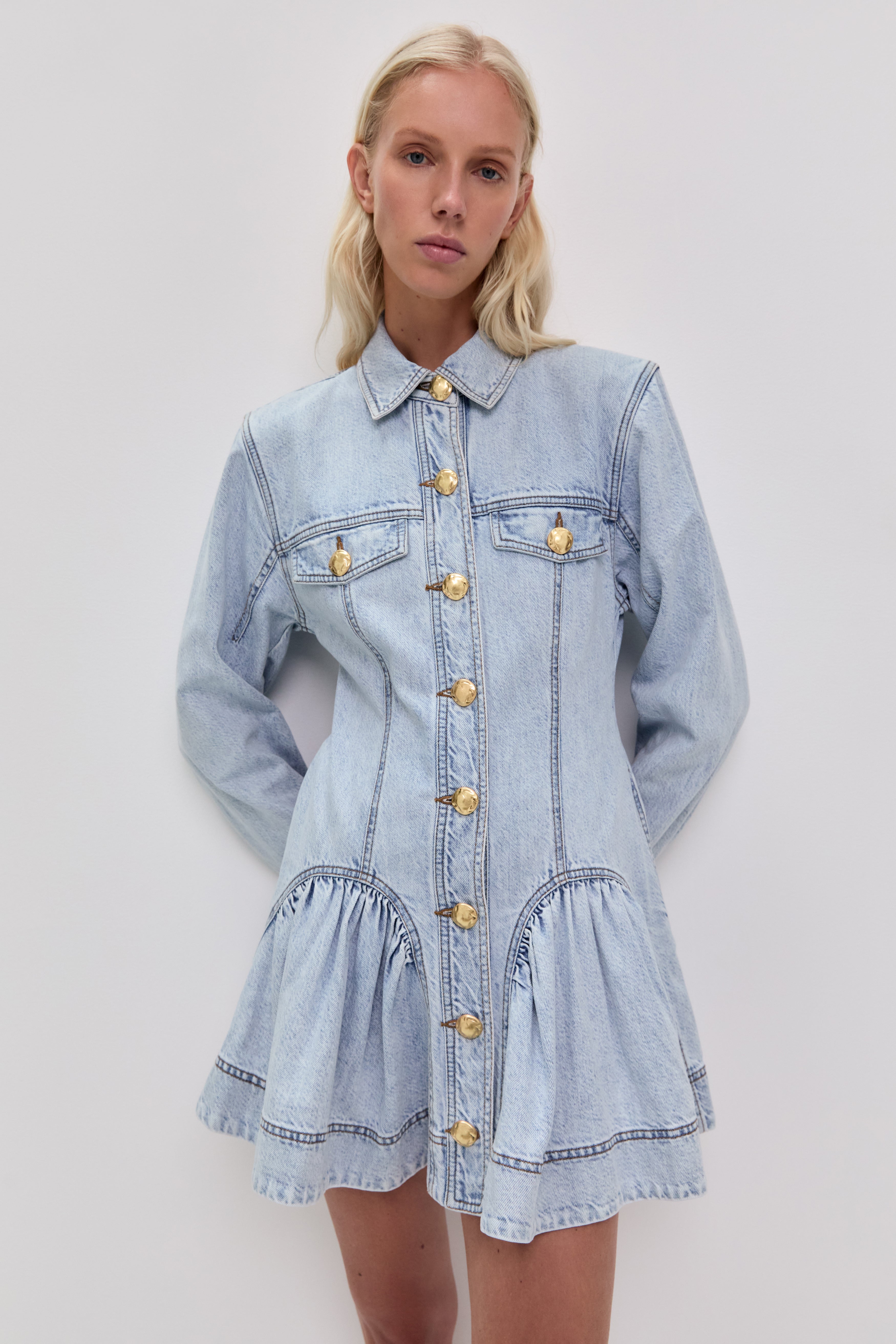 Noa Denim Mini Dress | Seasalt | Aje Aje International Noa Denim Mini Dress | Seasalt | Aje Aje International
