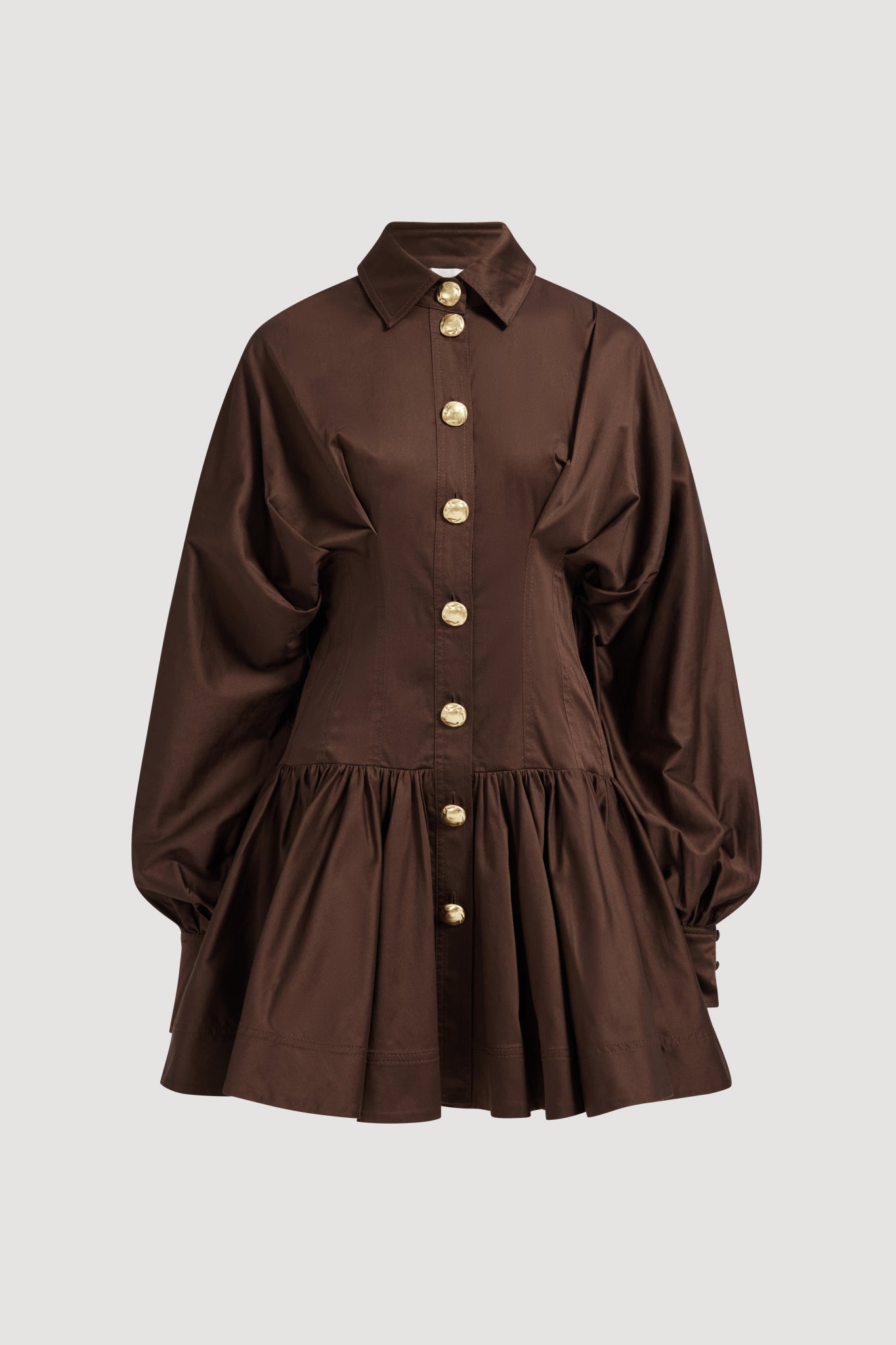 alexa long sleeve mini dress Aje Alexa Long Sleeve Mini Dress in Mulberry
