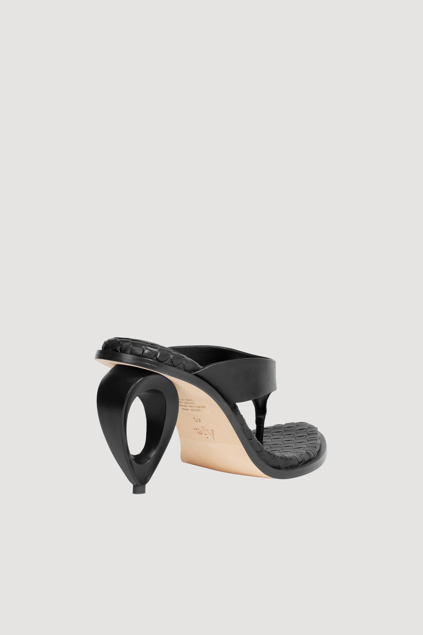 Eternal Sculptural Heel Sandal