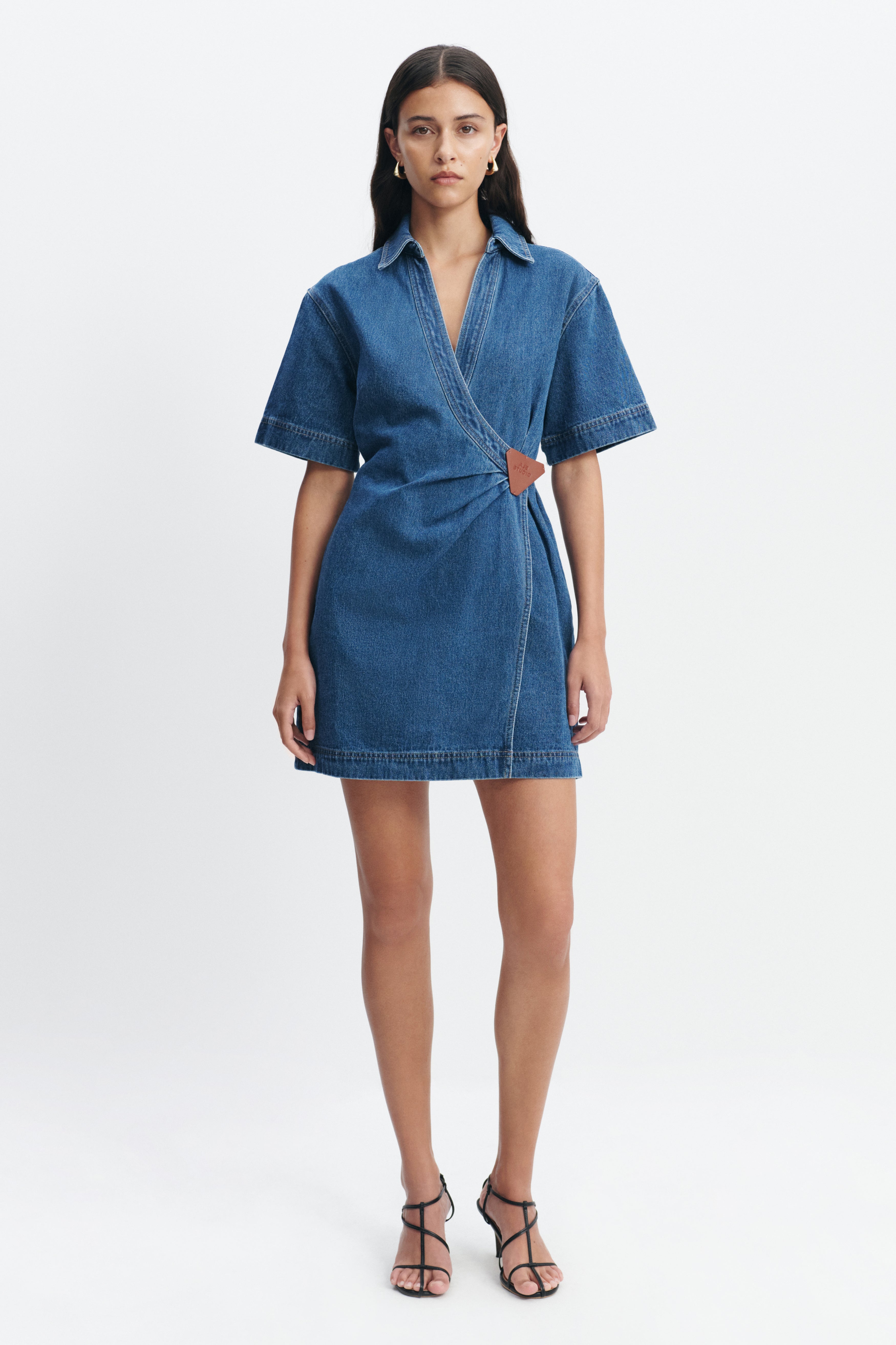Kendall Wrap Mini Dress