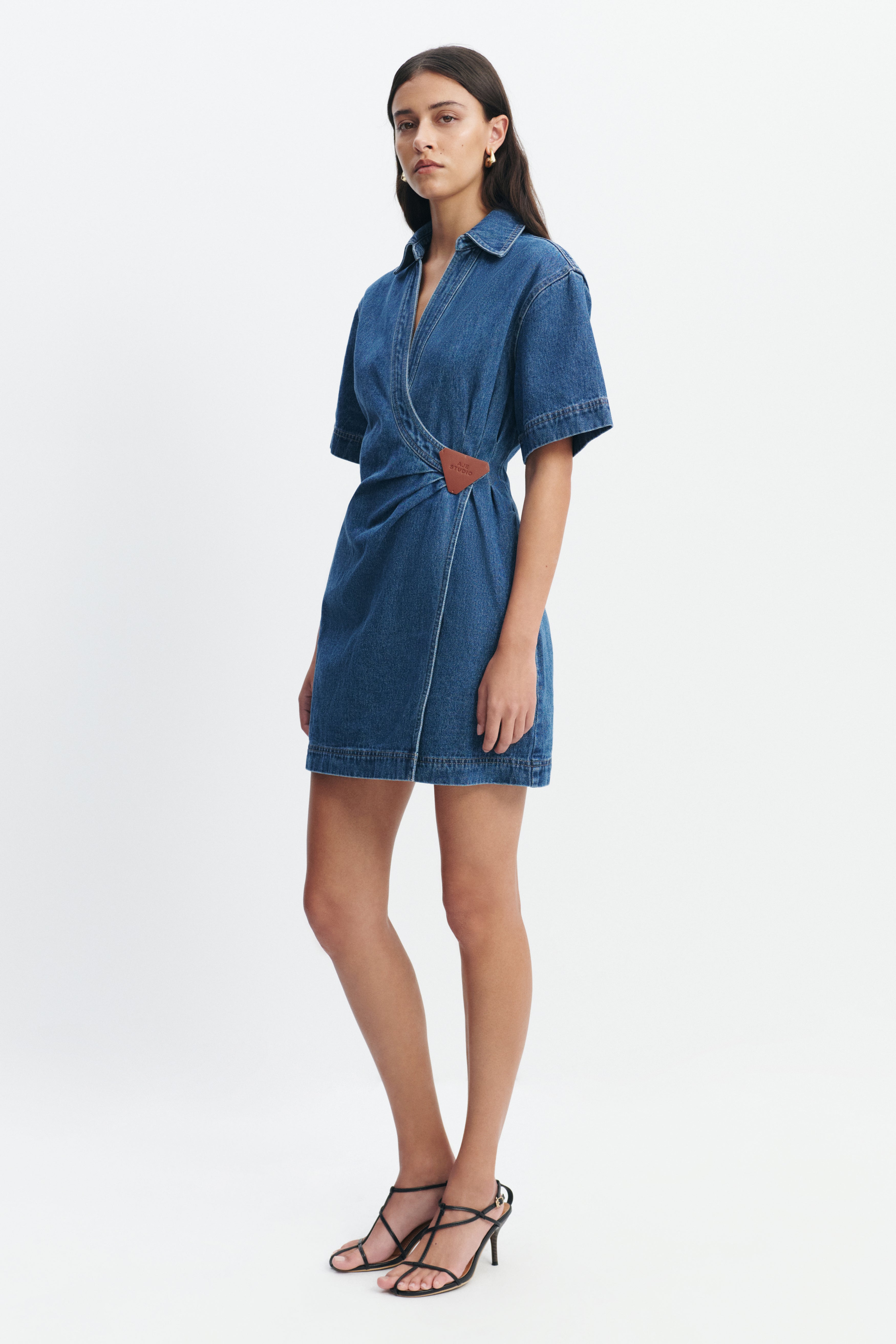 Kendall Wrap Mini Dress