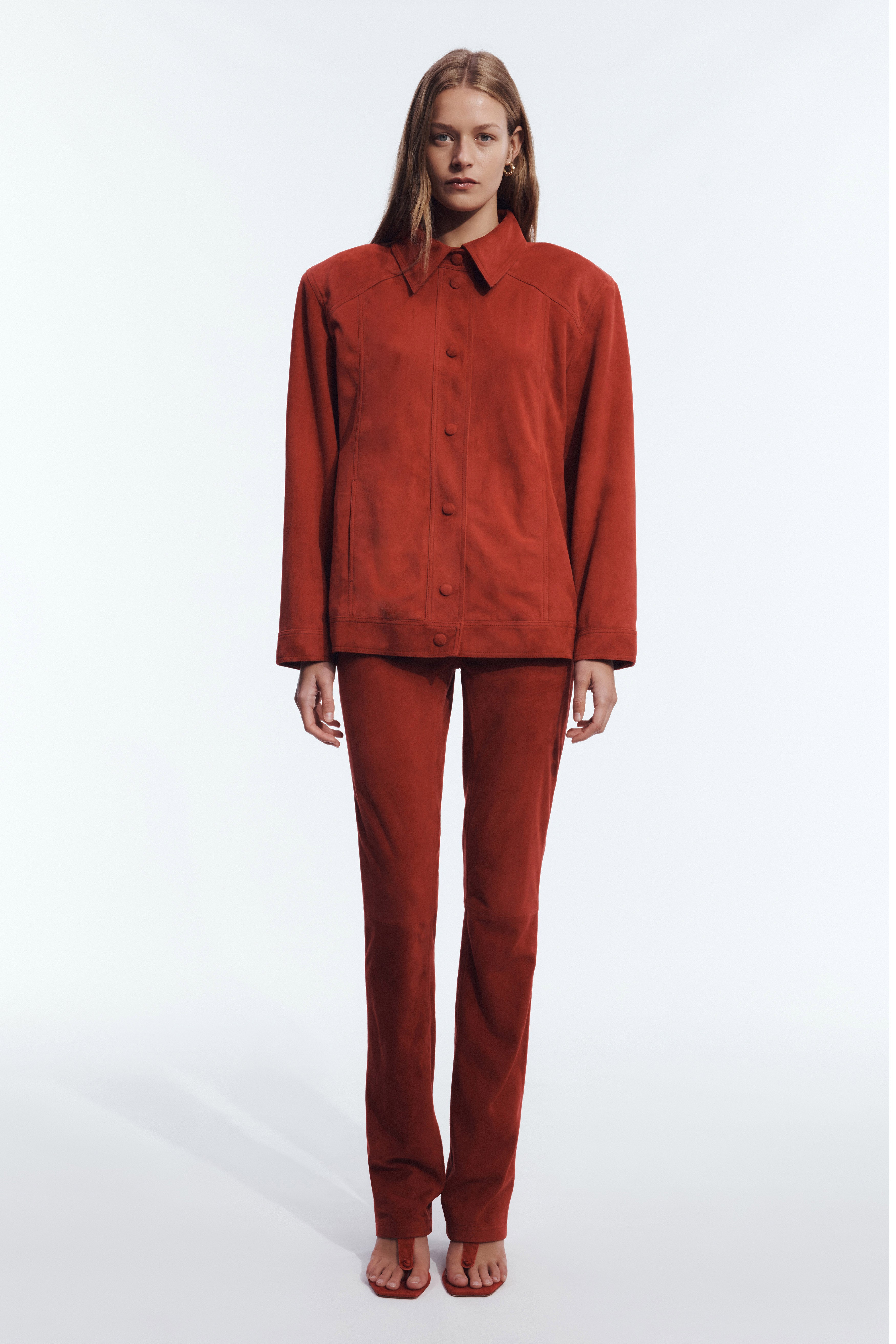 Varleta Suede Leather Jacket