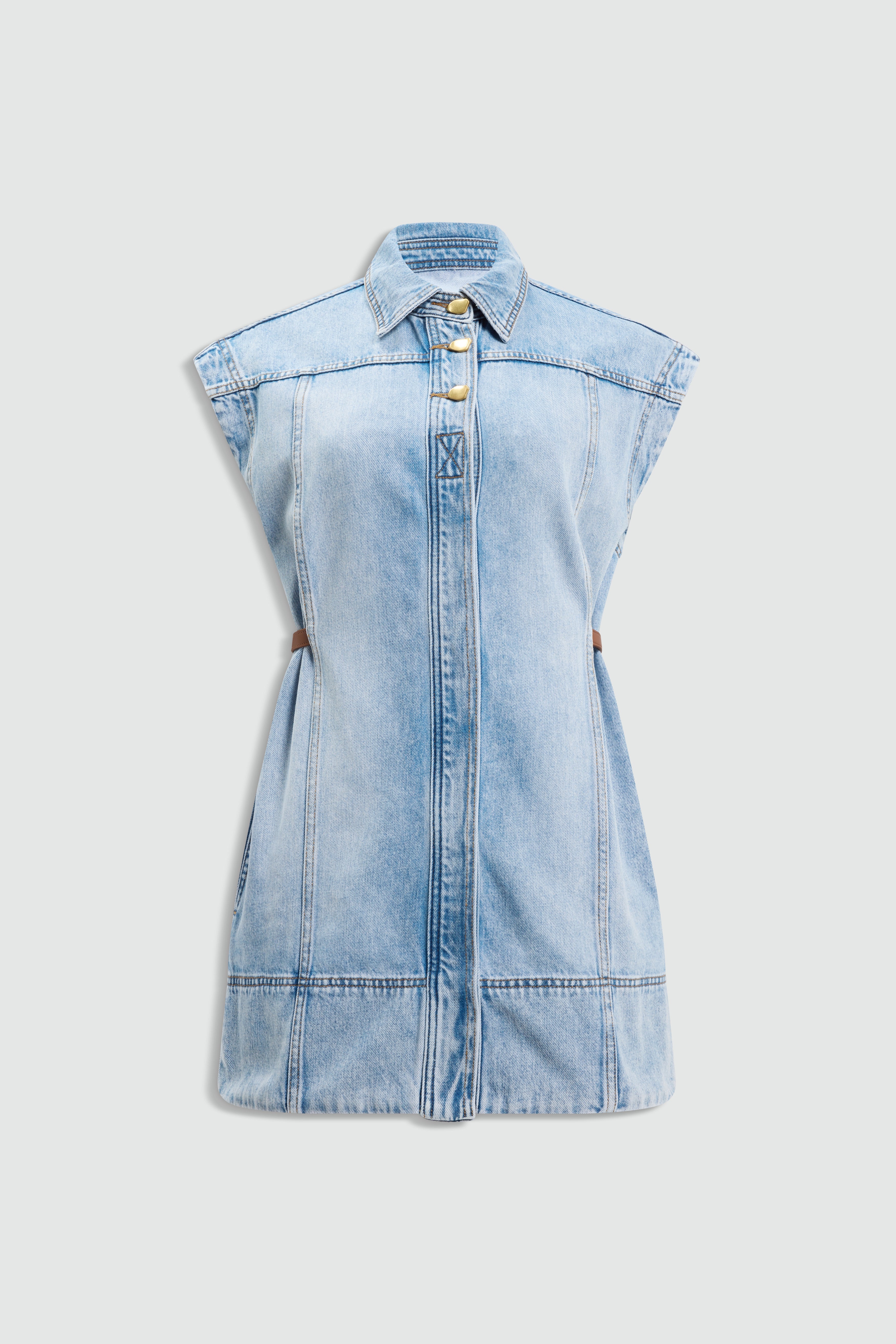 Delora Denim Mini Dress