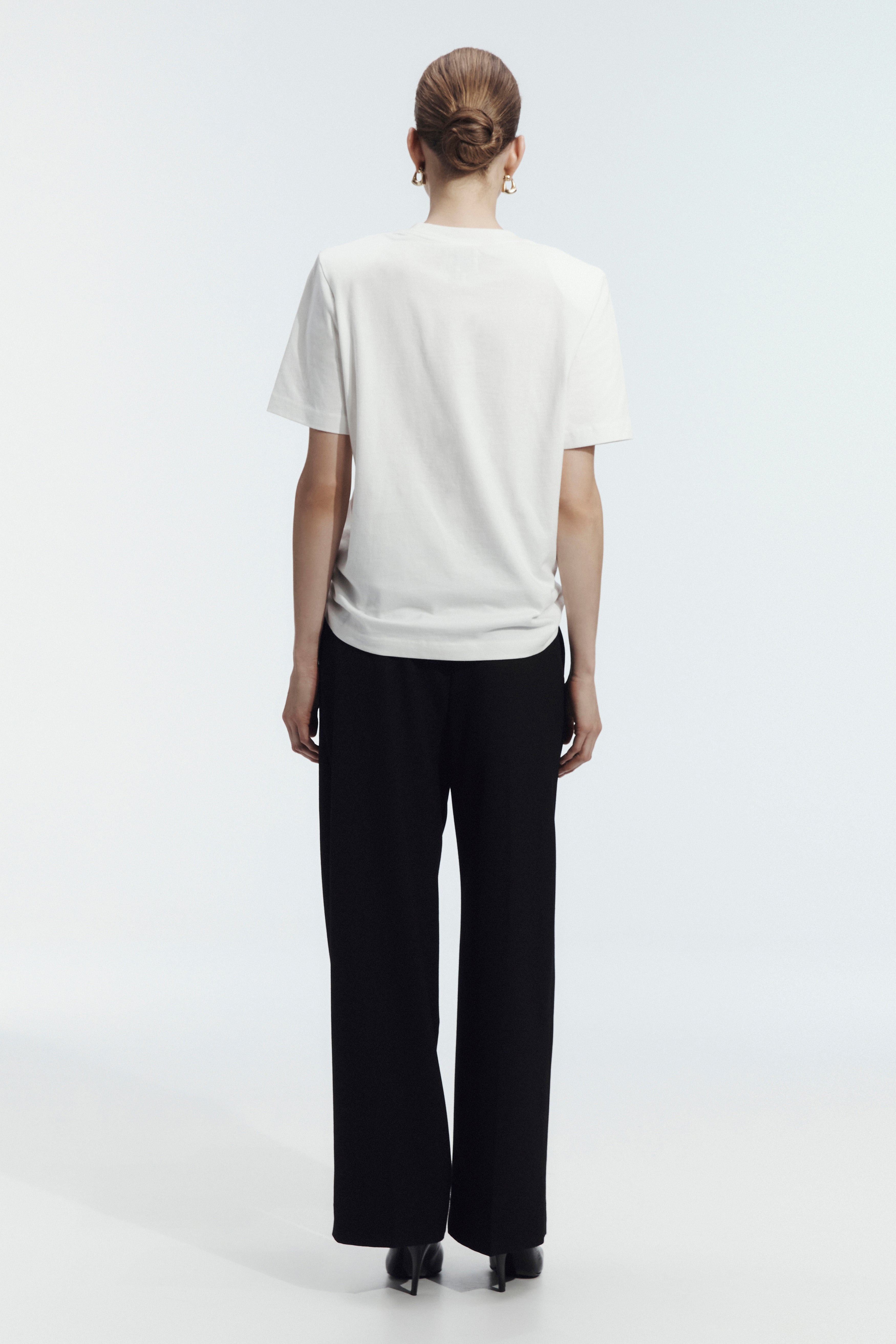 Argelia Embellished Logo Tee