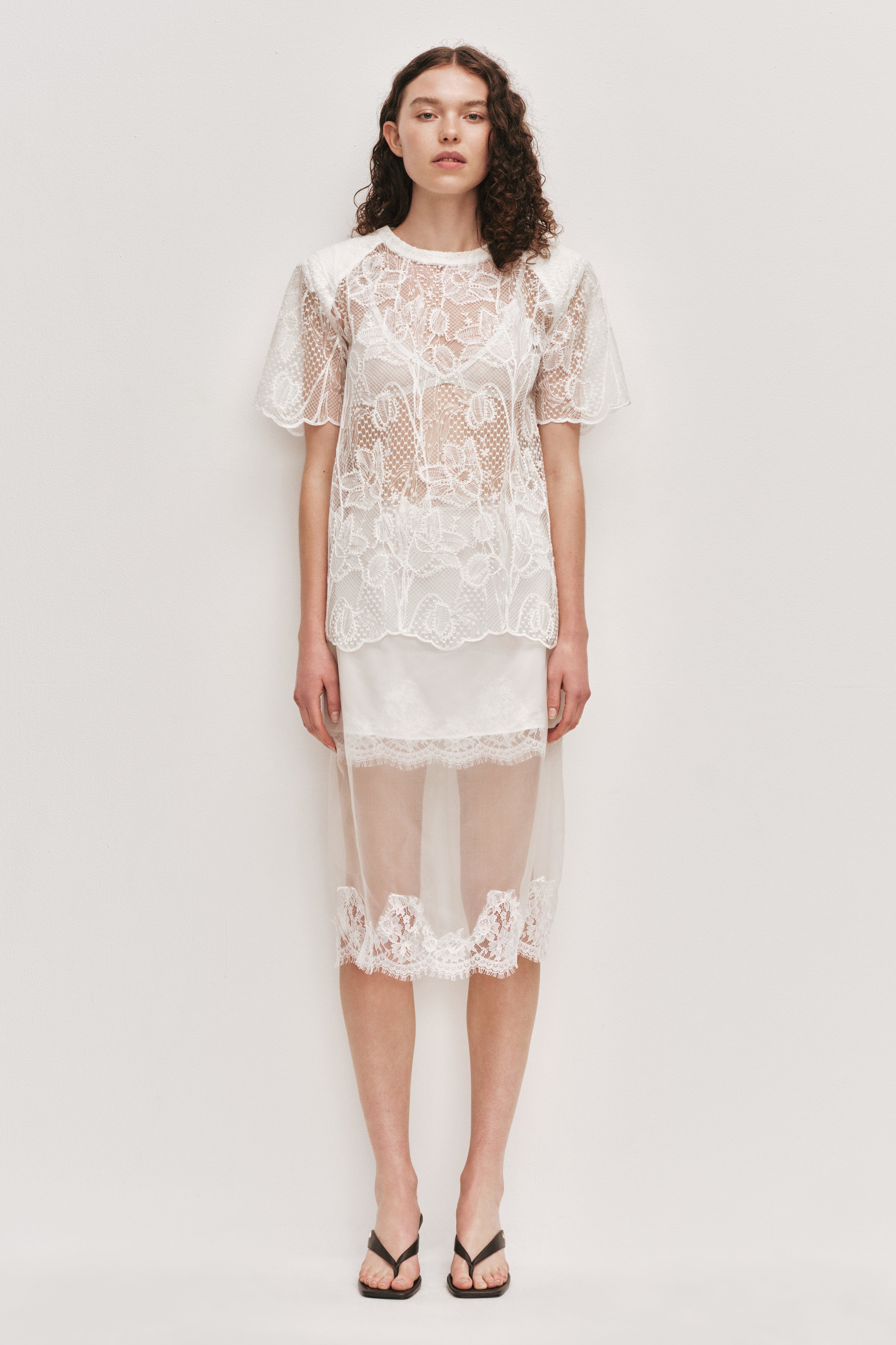 Pippa Lace Tee