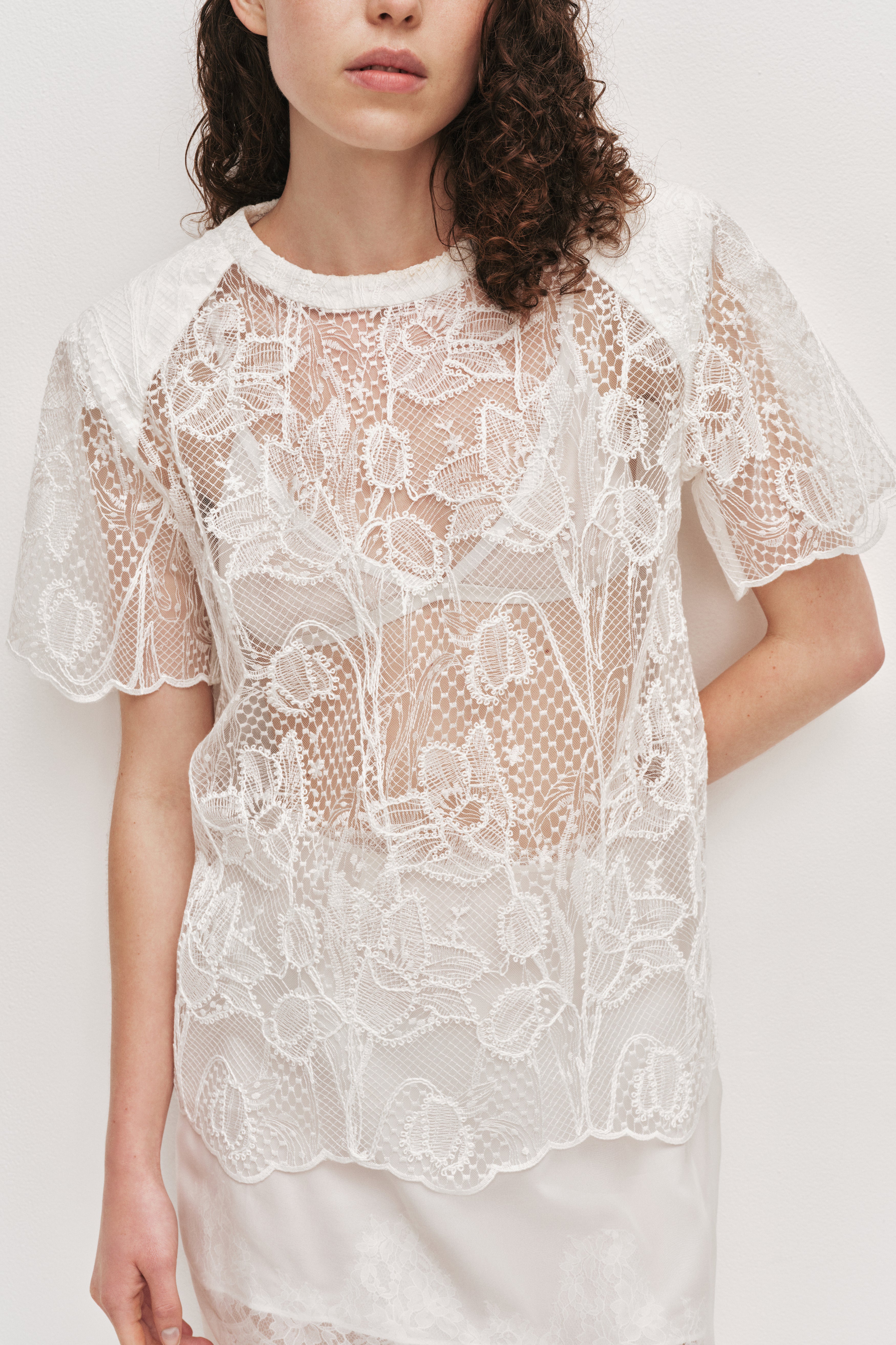 Pippa Lace Tee