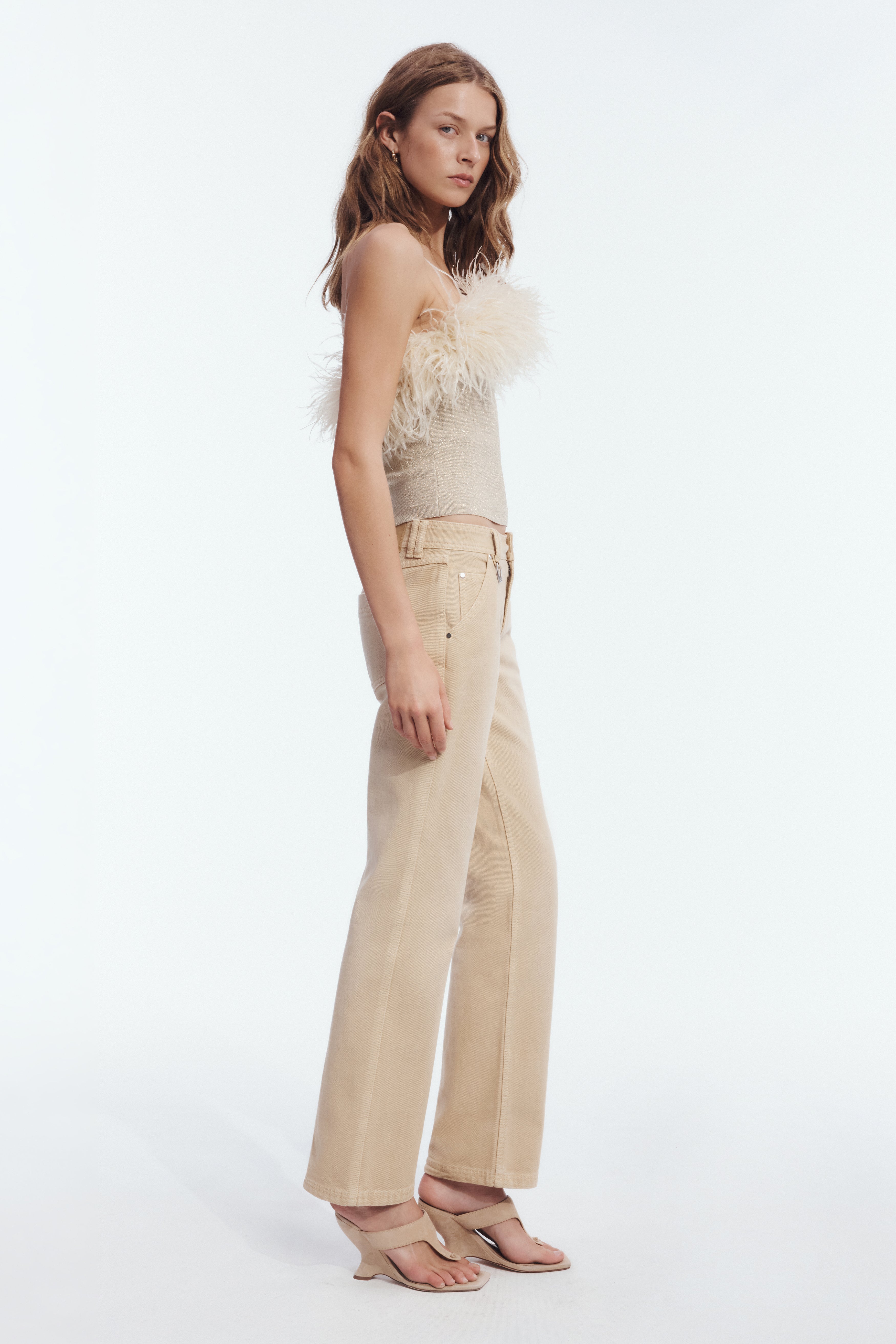 Clarice Knit Bustier Top