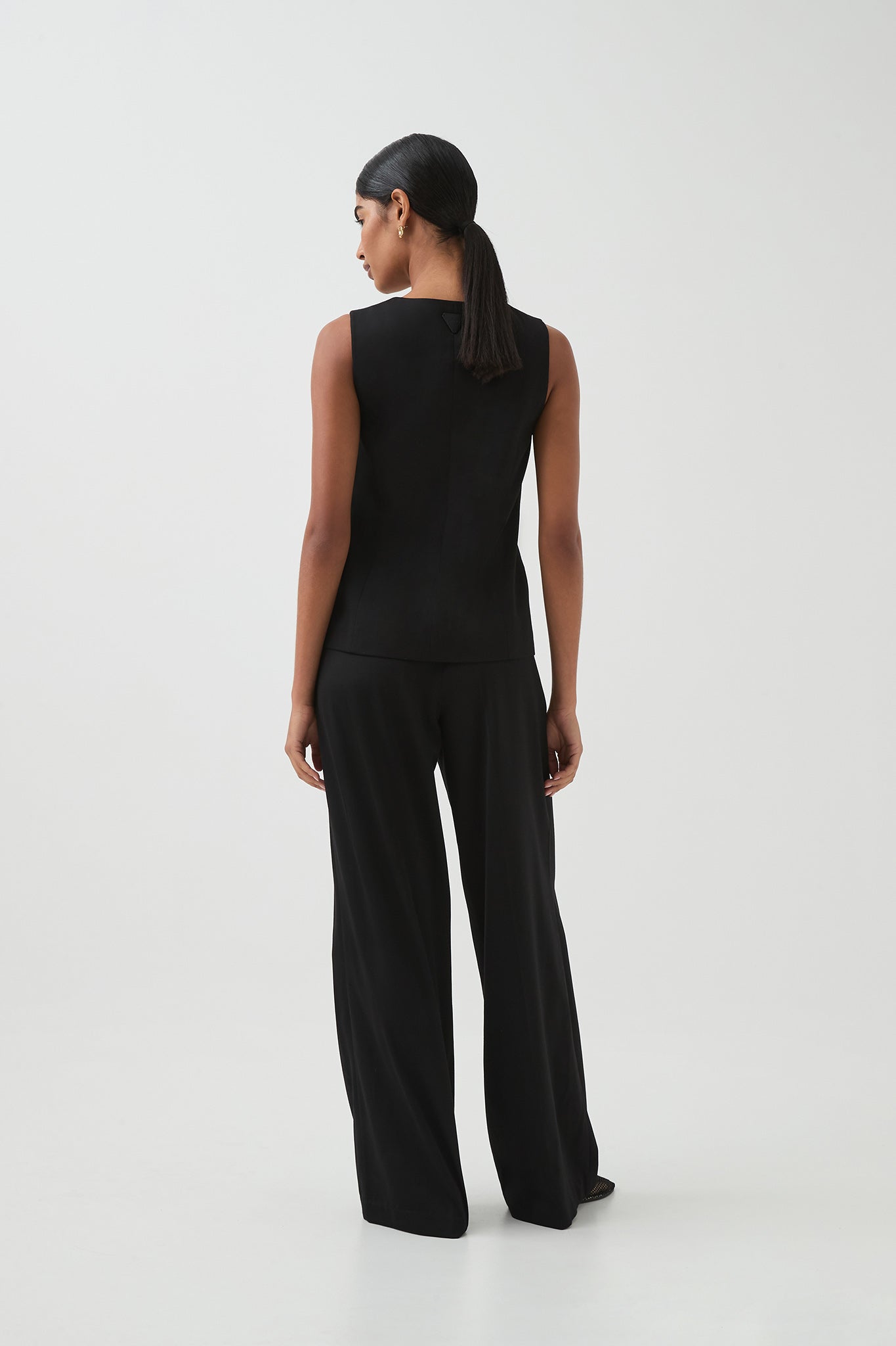 Roxanne Tailored Vest | Black | Aje Studio – Aje ROW