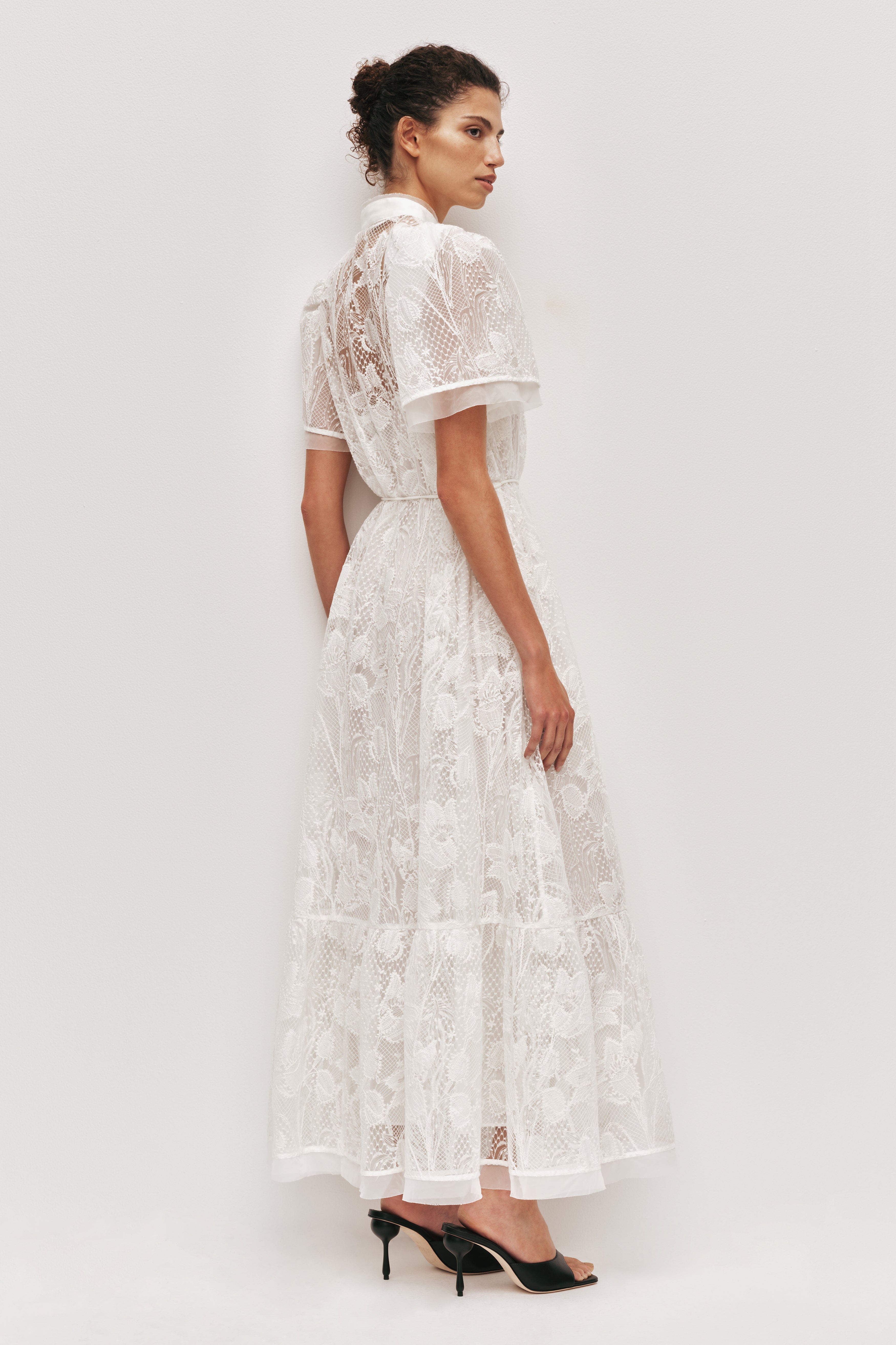 Pippa Lace Midi Dress