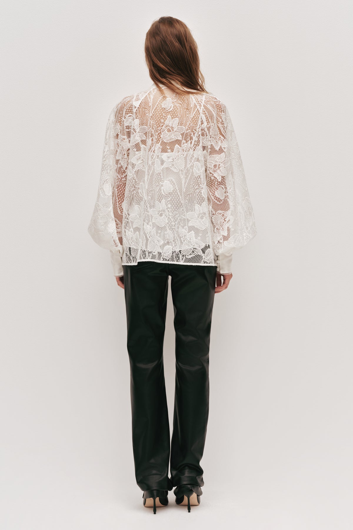 Pippa Lace Blouse | Ivory | Aje – Aje International