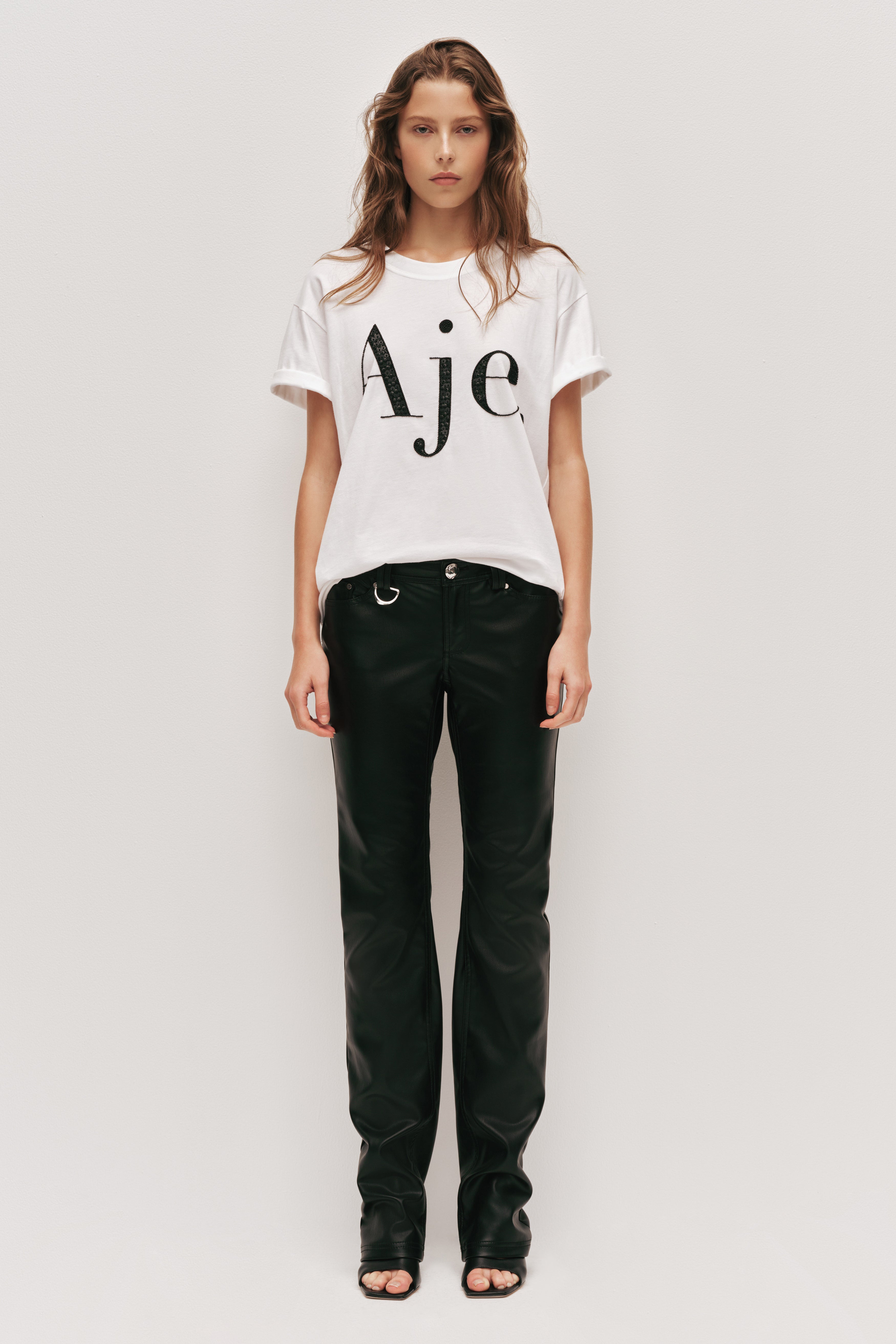 Classic Embellished Logo Tee