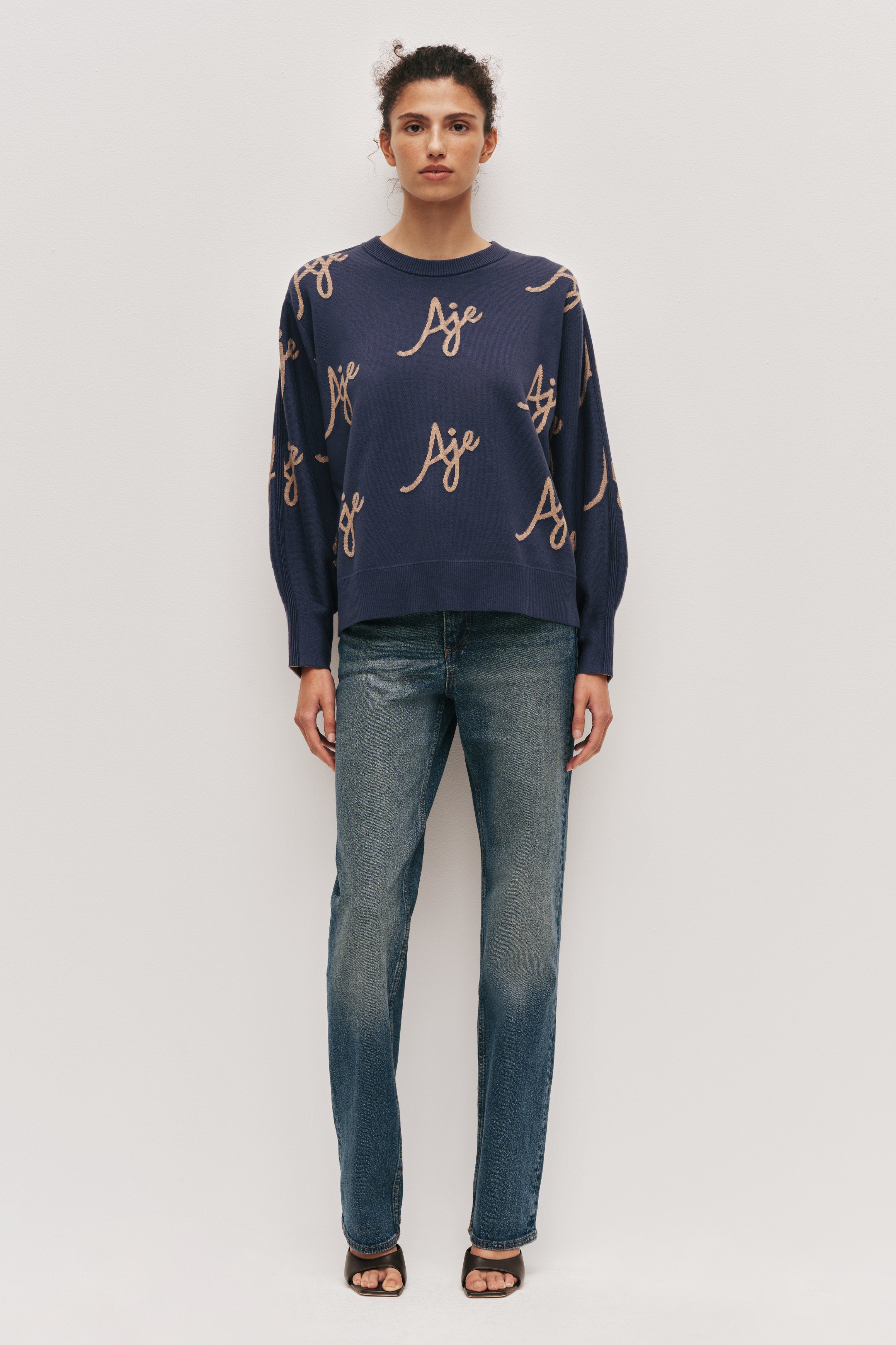 Liza Logo Knit Jumper