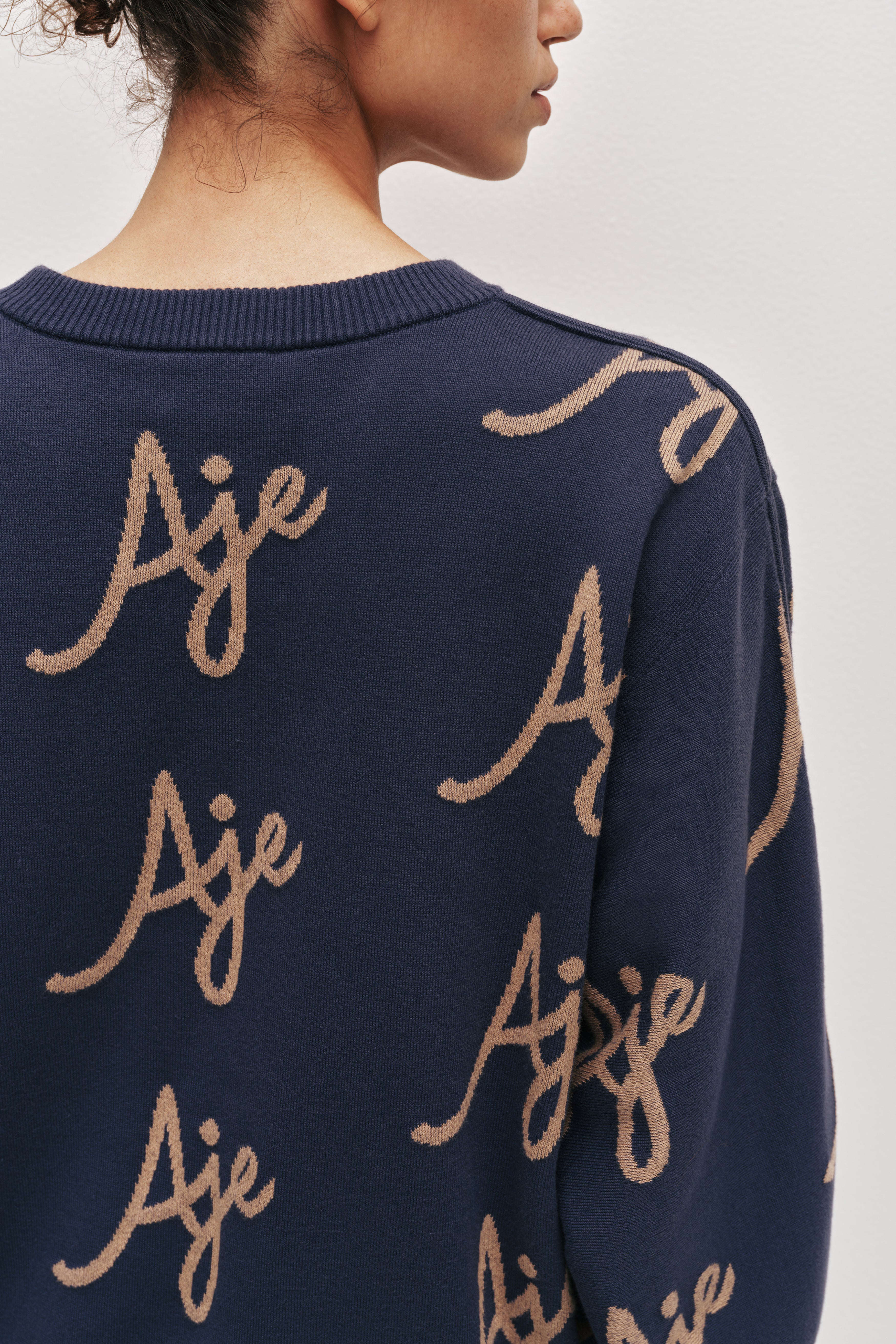 Liza Logo Knit Jumper