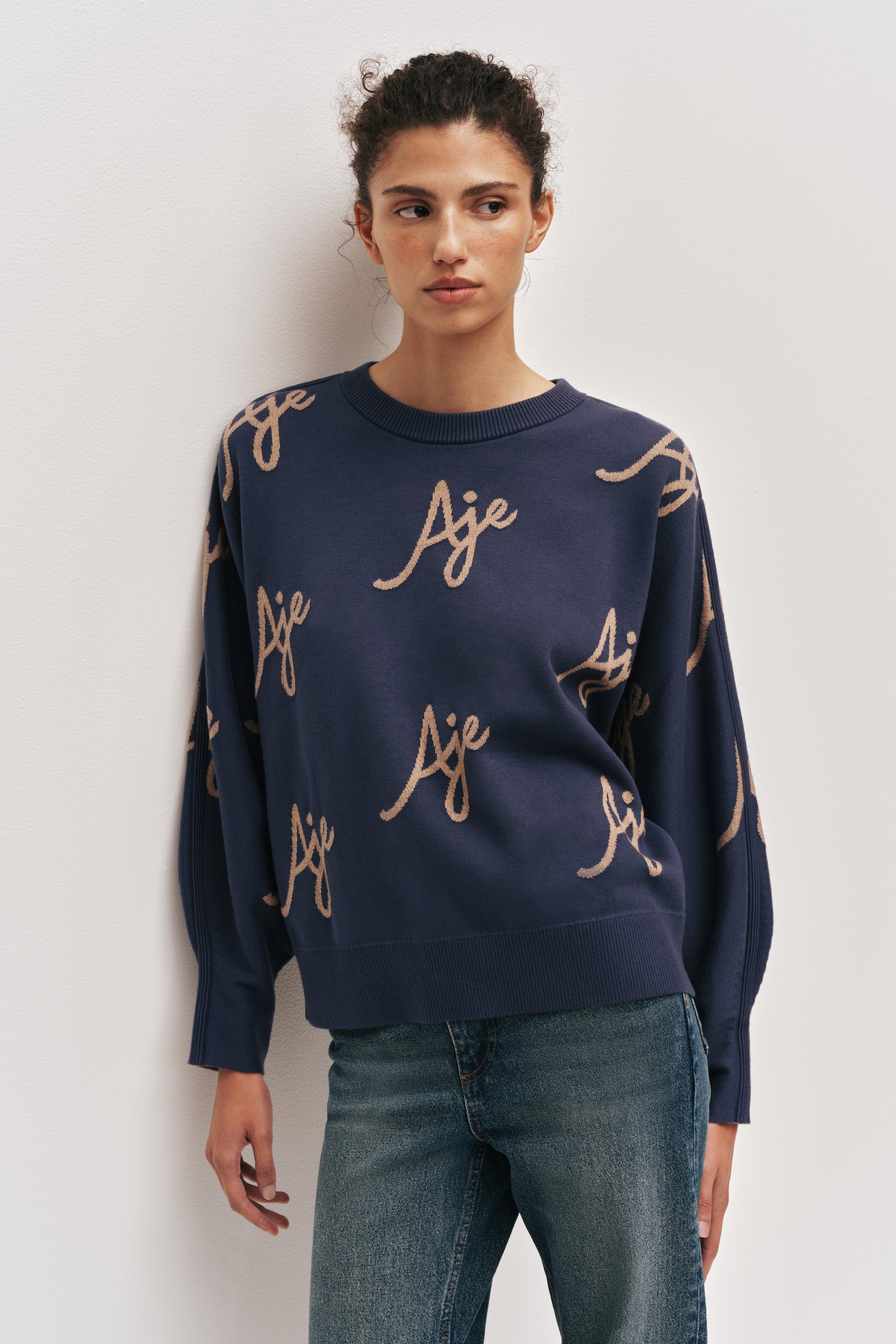Liza Logo Knit Jumper