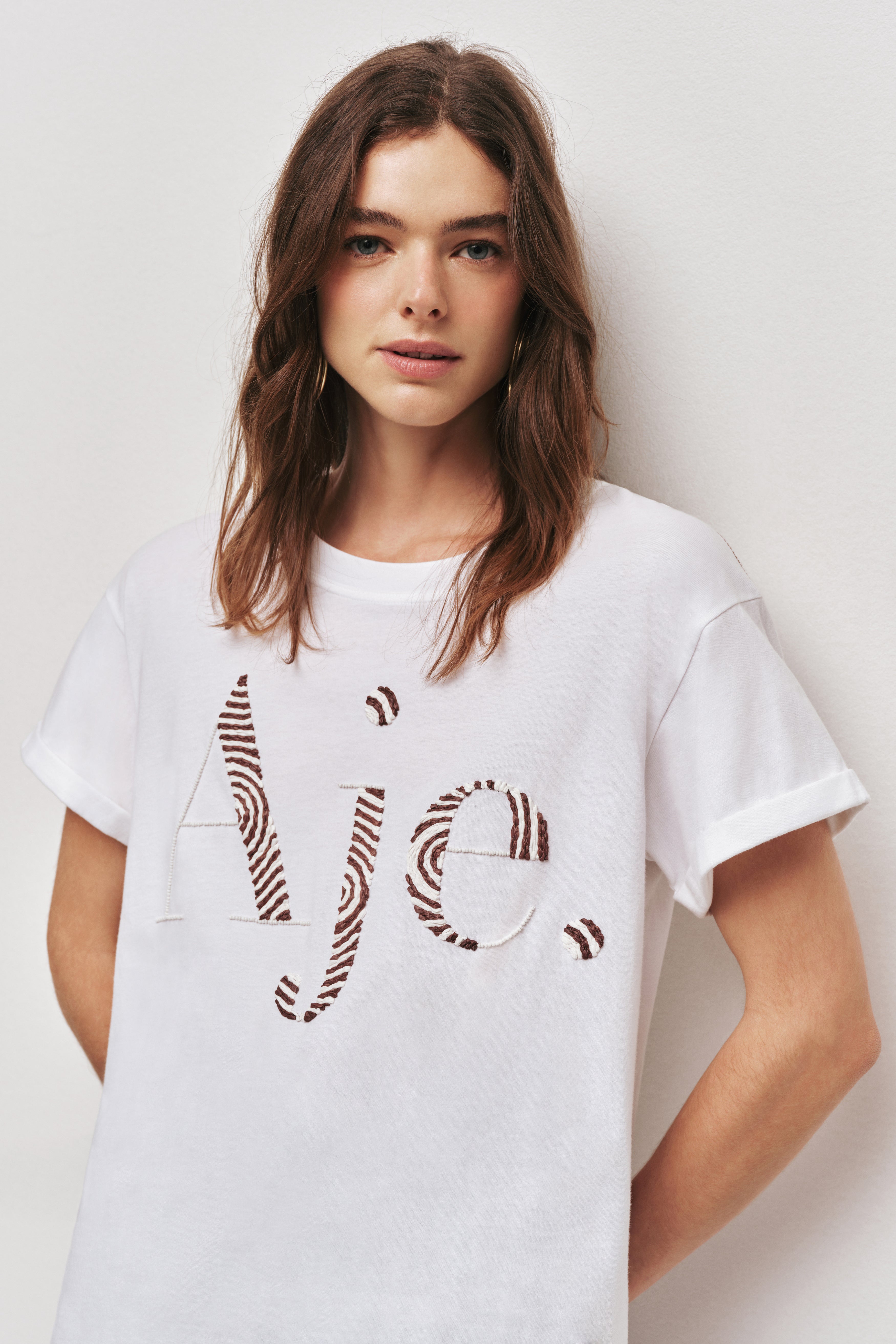 Core Raffia Logo Tee