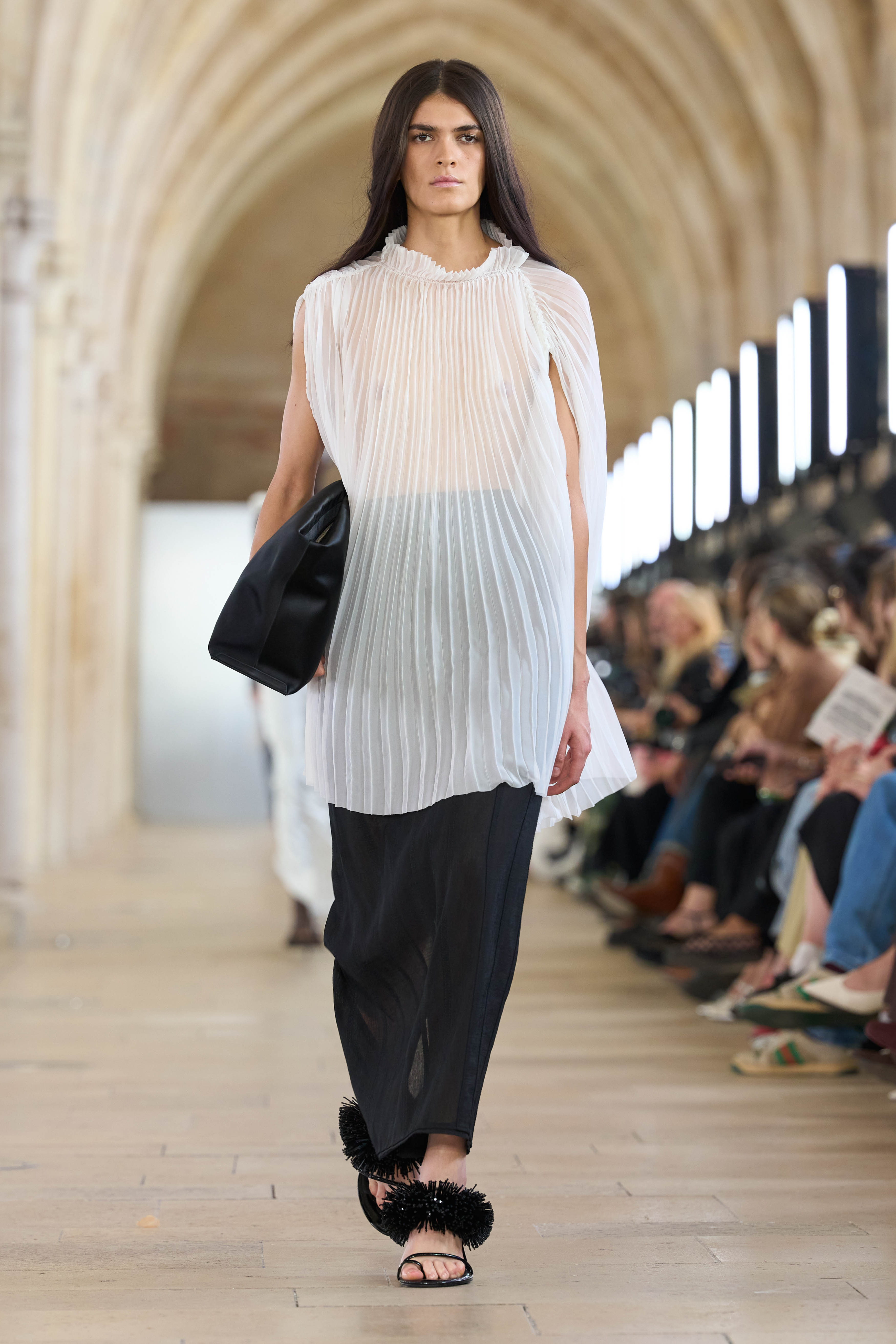 Lucilla Pleated Top