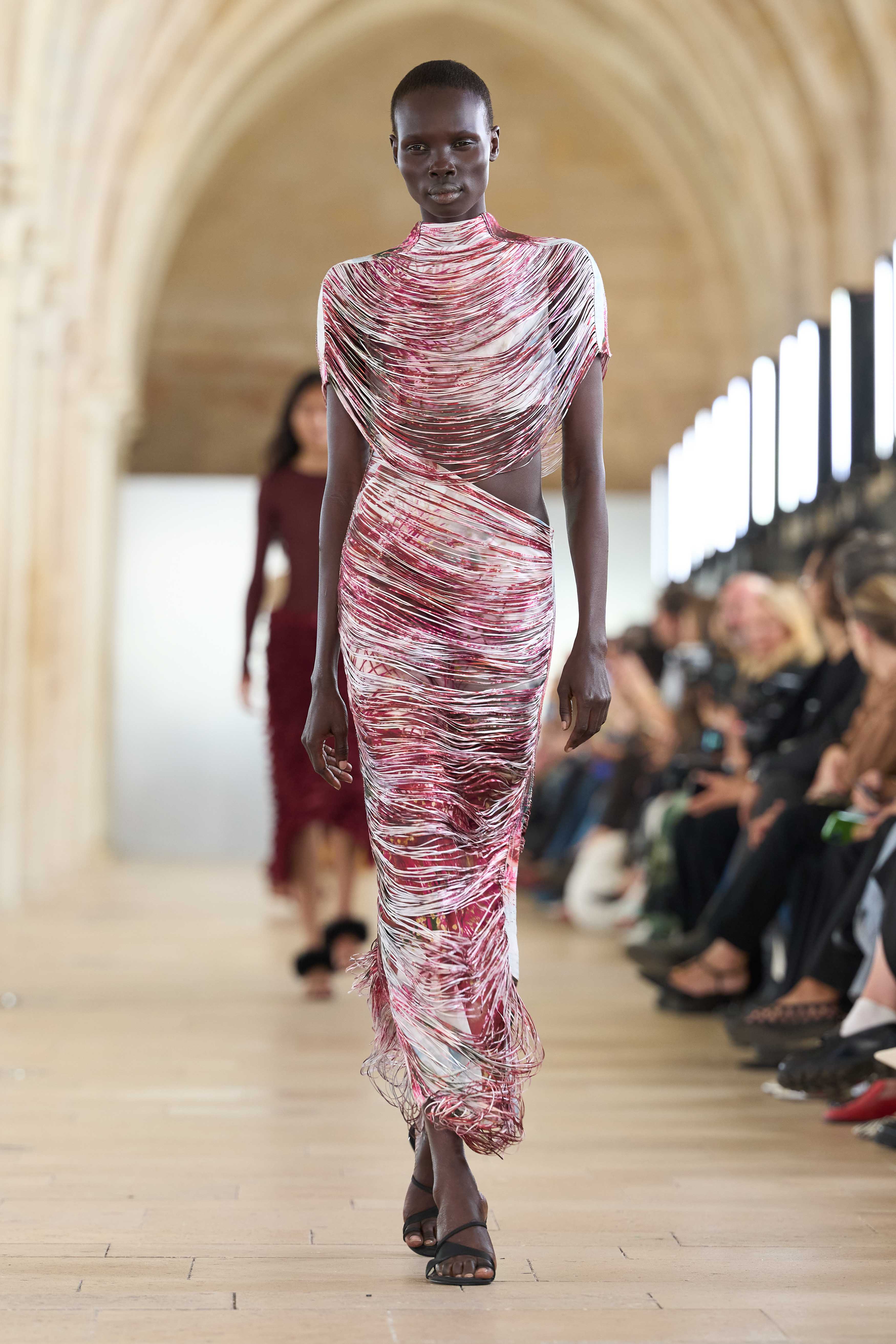Tasmin Fringe Midi Dress