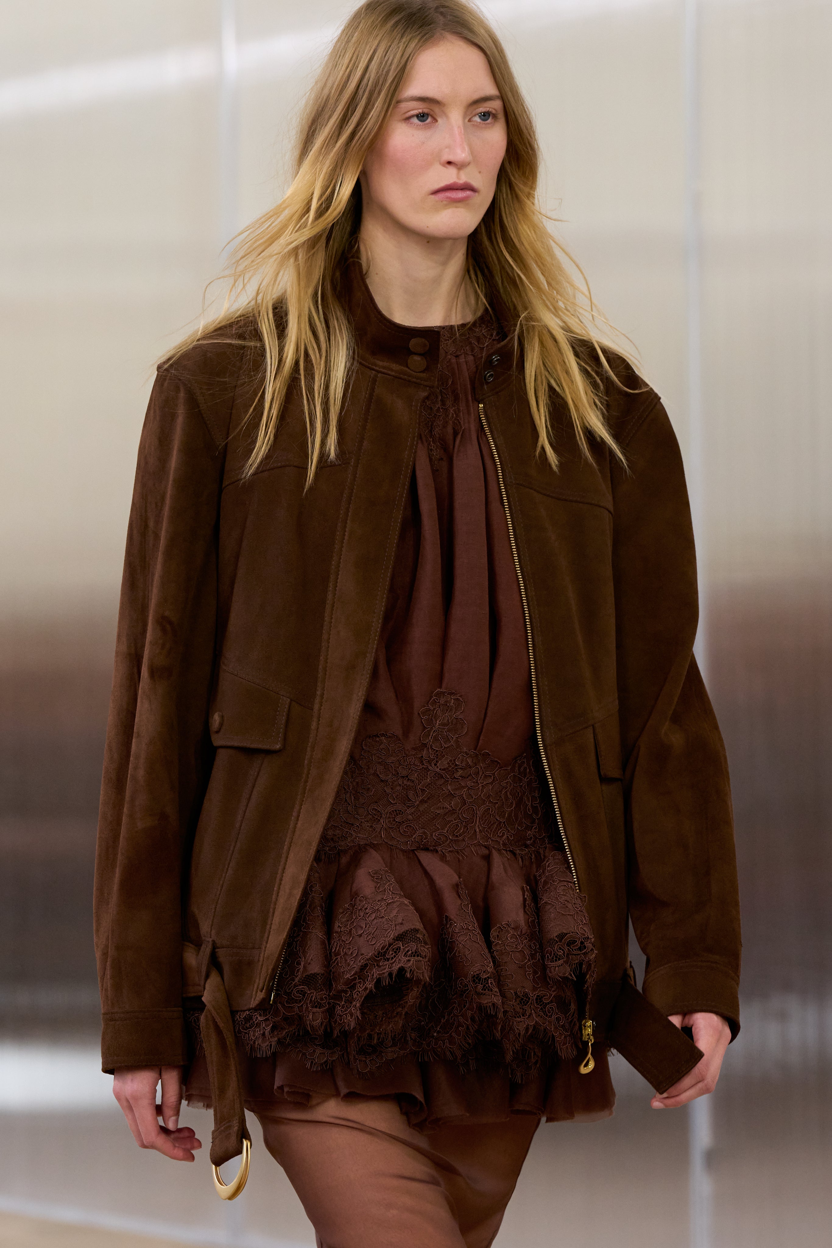 Anisa Suede Leather Jacket