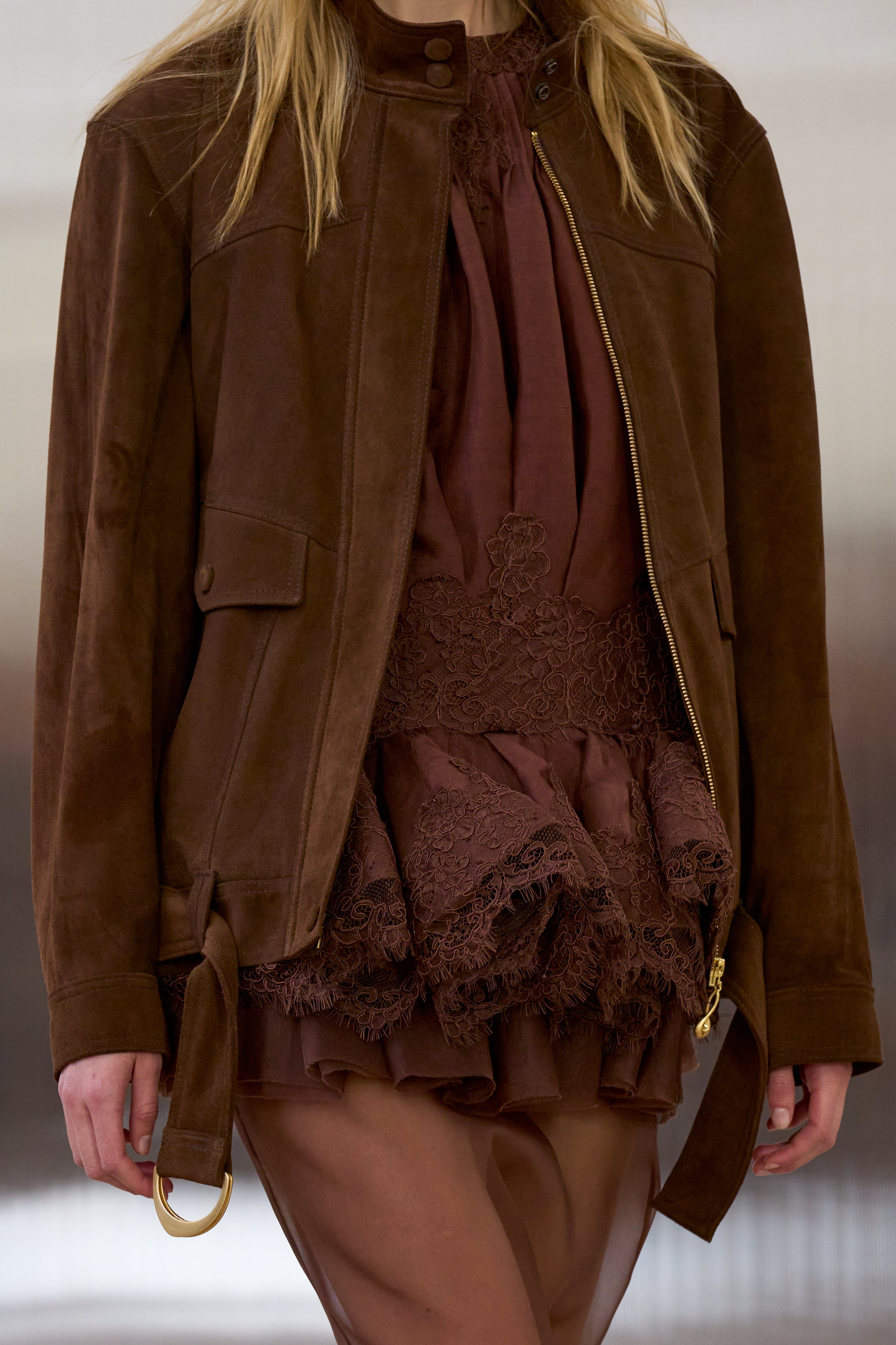 Anisa Suede Leather Jacket