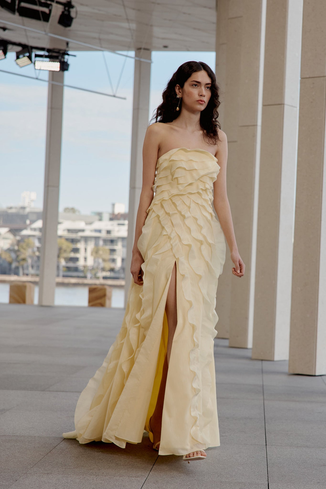 Allairie Gown-BUTTER YELLOW / 4 Allairie Gown-BUTTER YELLOW / 4