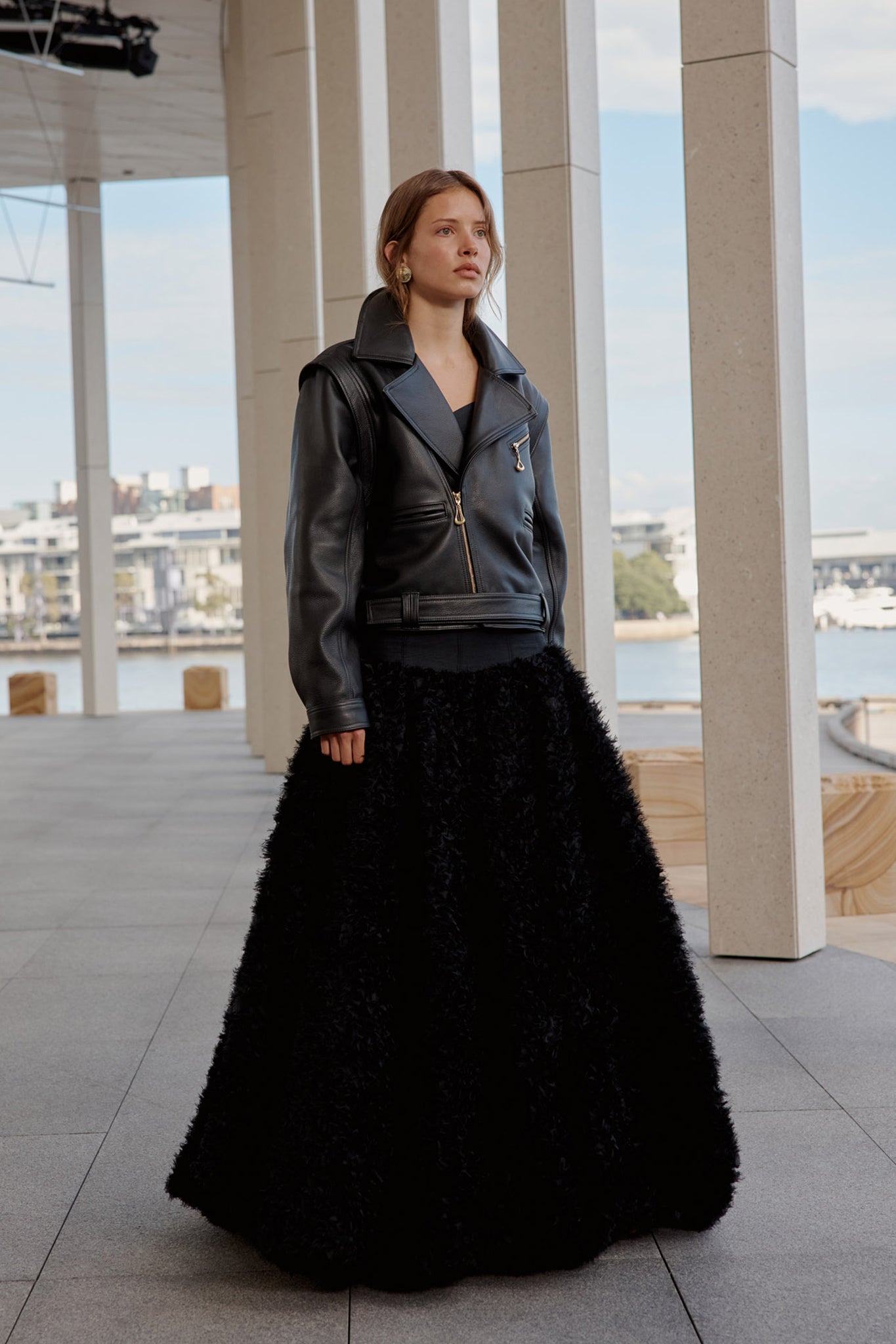 Ashton Leather Jacket-BLACK / S Ashton Leather Jacket-BLACK / S